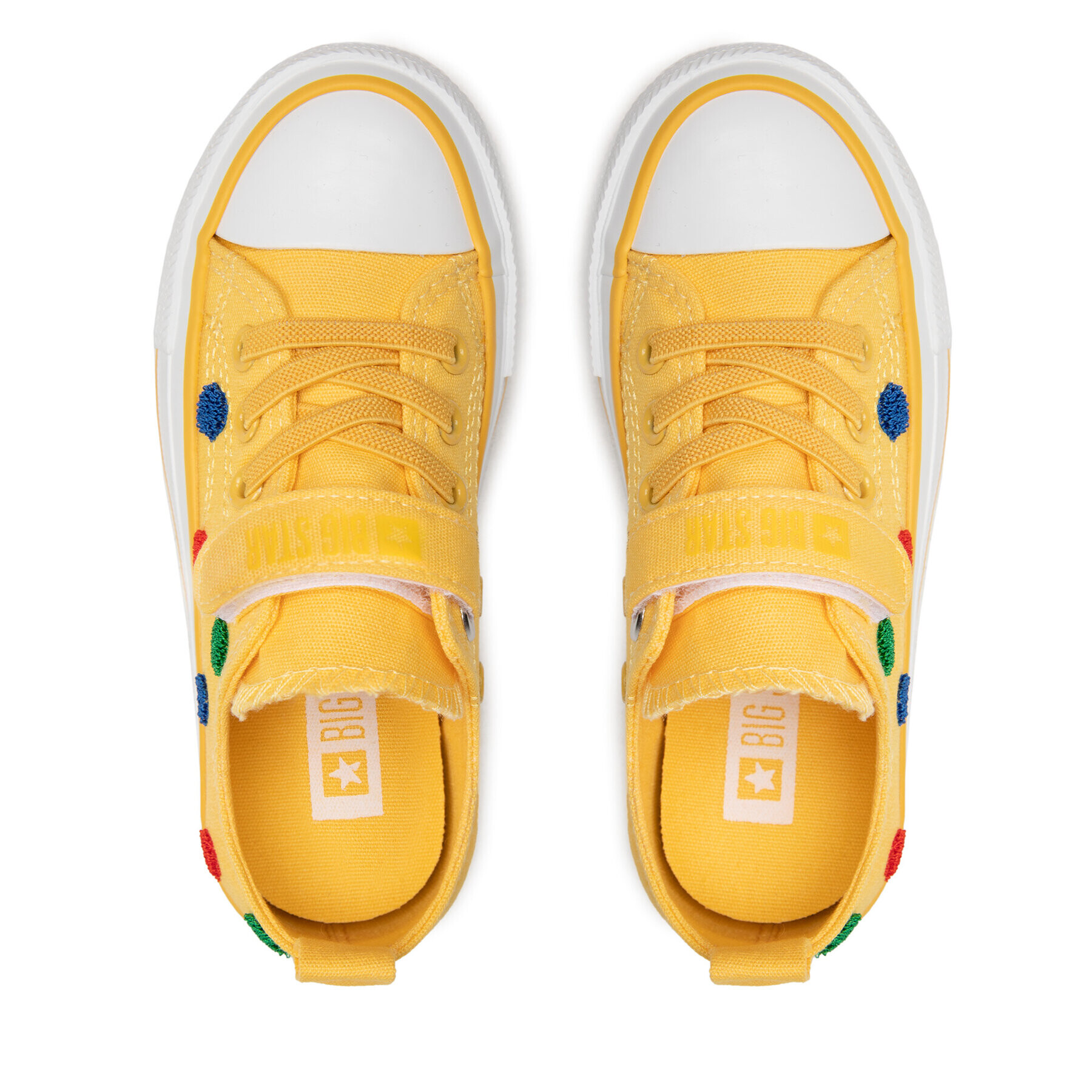 Big Star Shoes Кецове JJ374056 Жълт - Pepit.bg