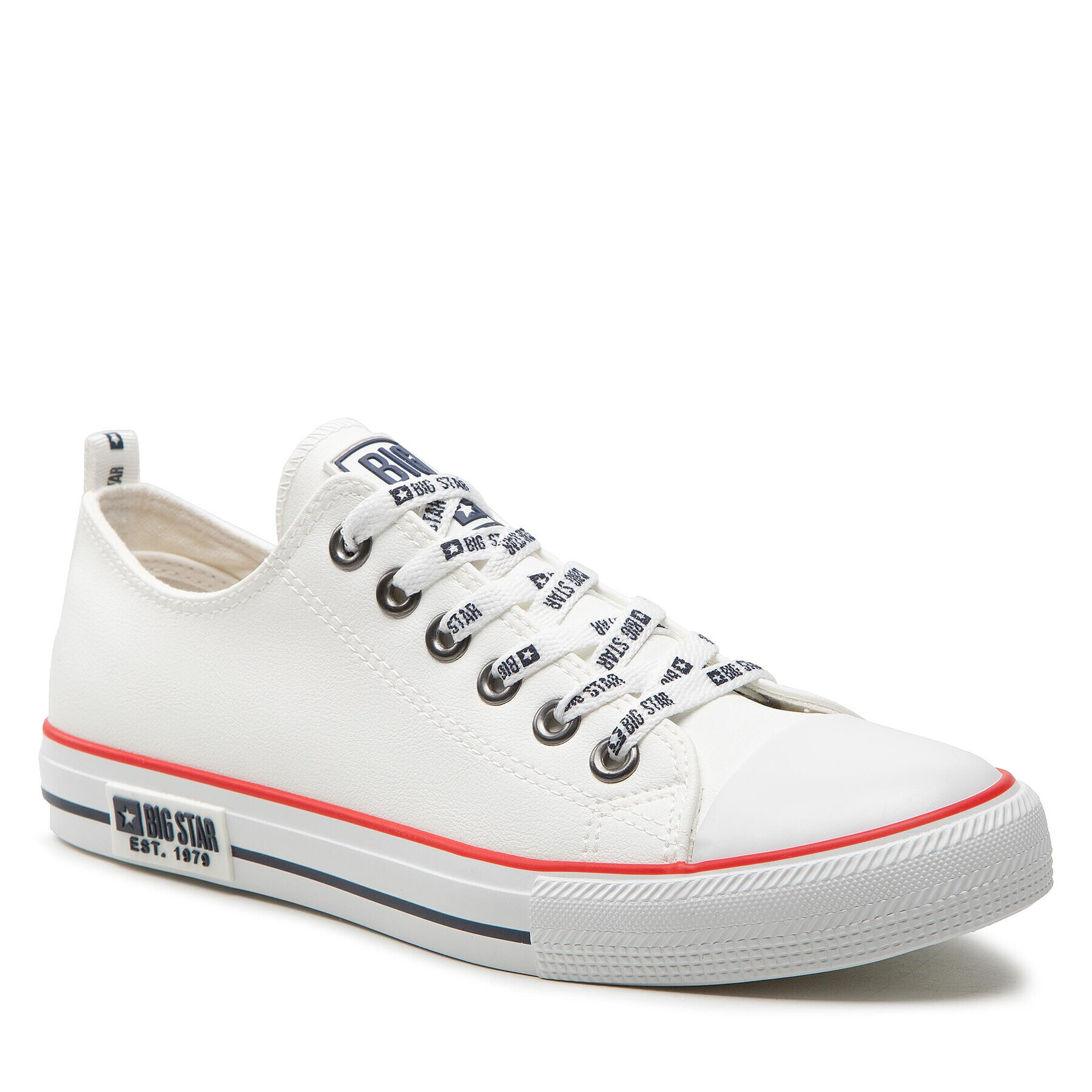 Big Star Shoes Кецове KK174046 Бял - Pepit.bg