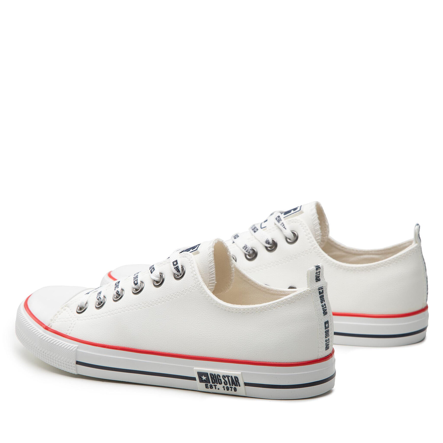 Big Star Shoes Кецове KK174046 Бял - Pepit.bg
