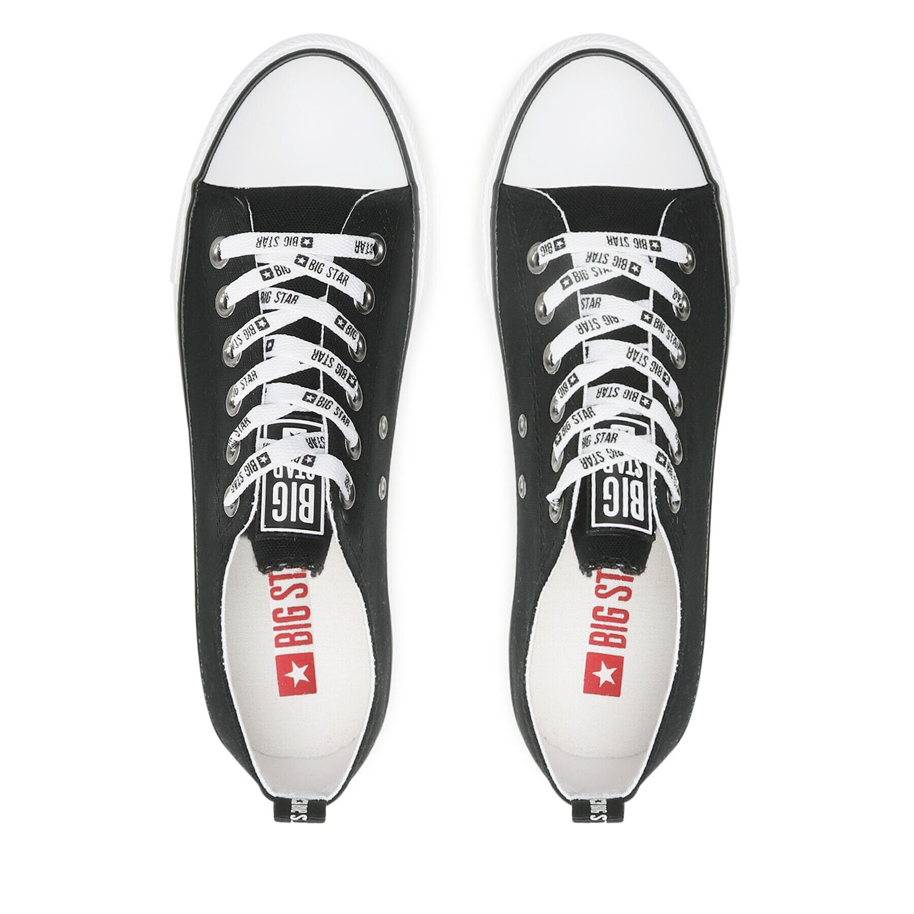Big Star Shoes Кецове KK174049 Черен - Pepit.bg
