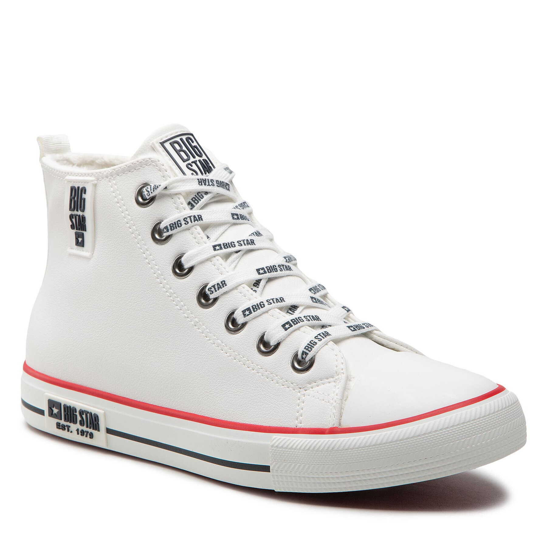 Big Star Shoes Кецове KK174345 Бял - Pepit.bg