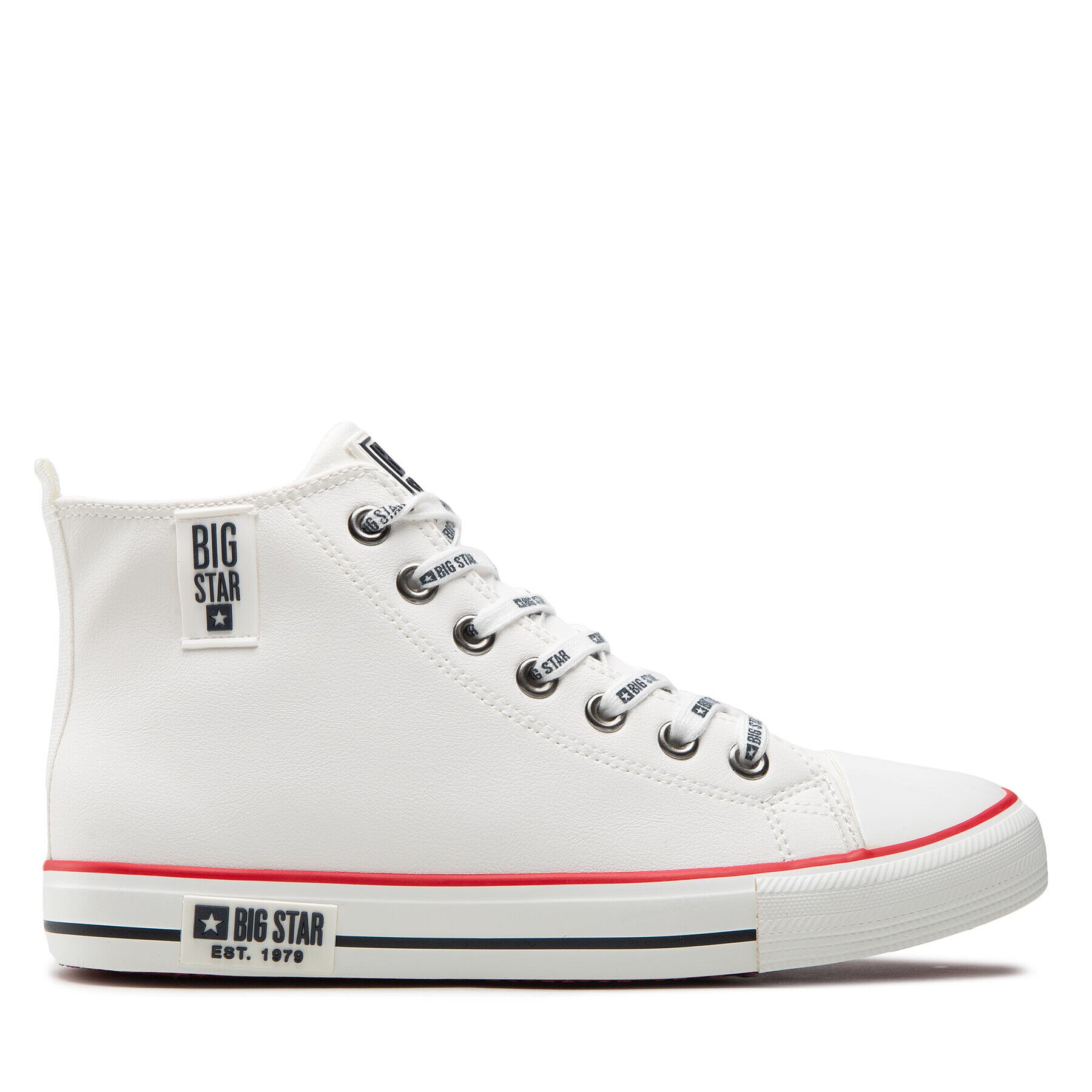 Big Star Shoes Кецове KK174345 Бял - Pepit.bg