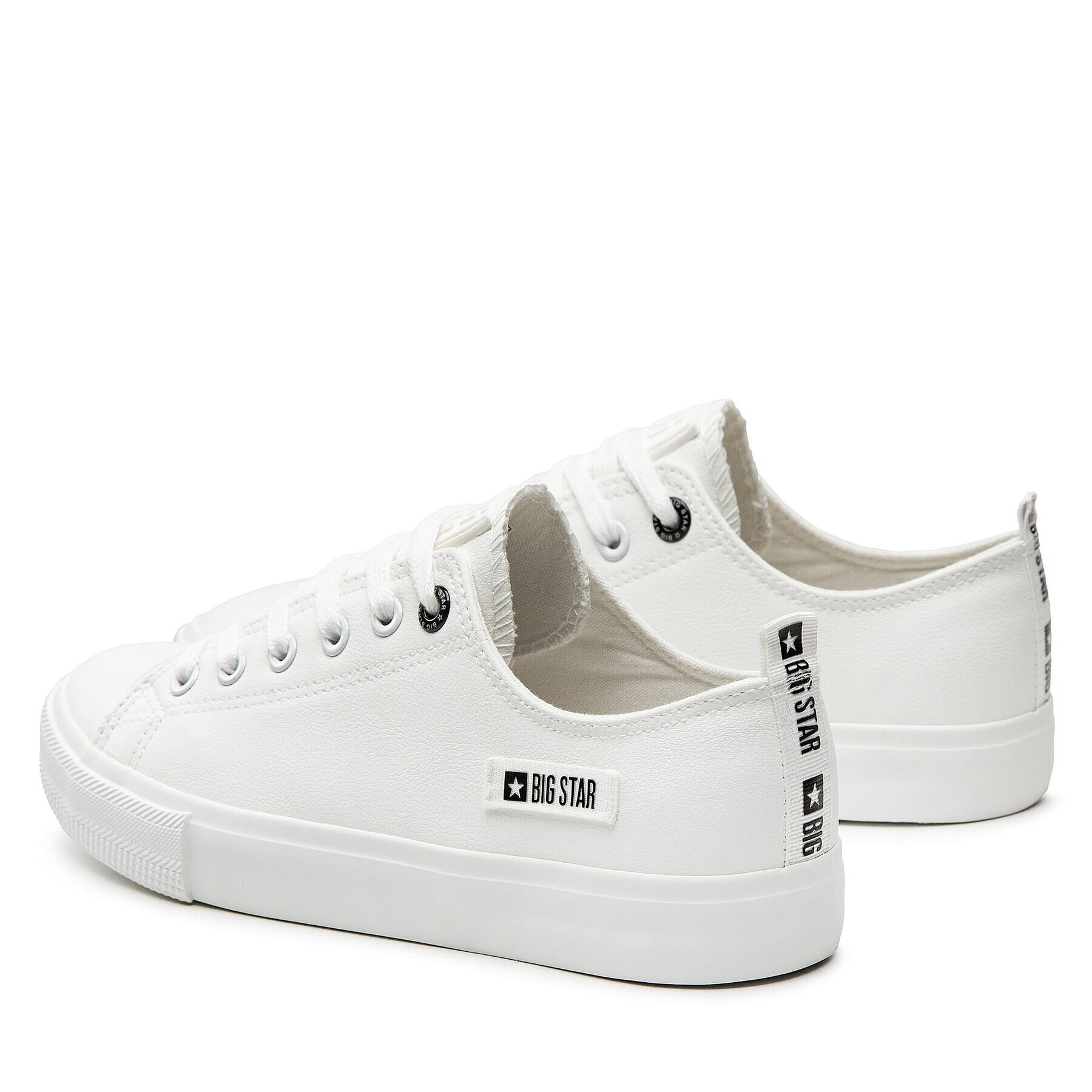 Big Star Shoes Кецове KK274010 Бял - Pepit.bg
