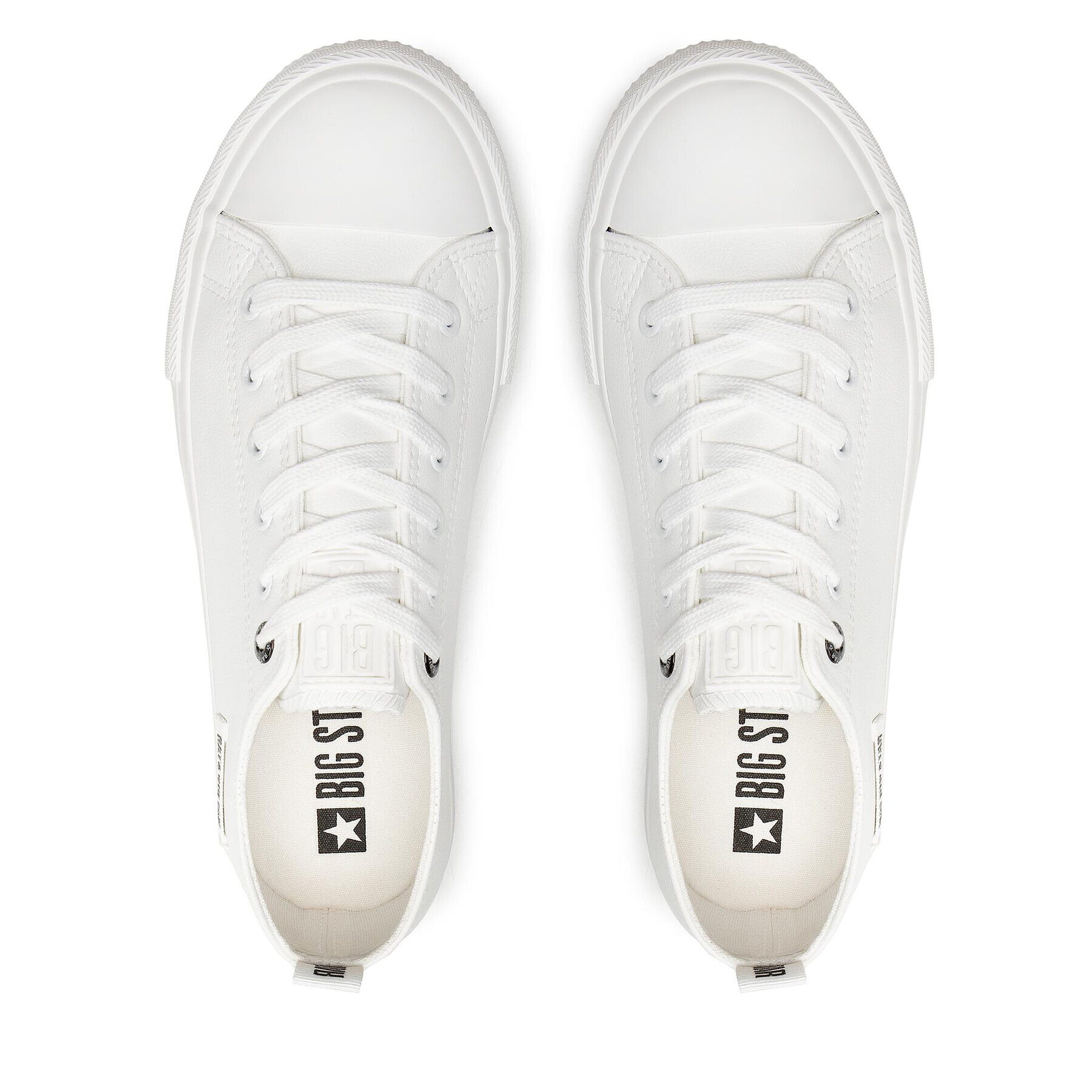Big Star Shoes Кецове KK274010 Бял - Pepit.bg