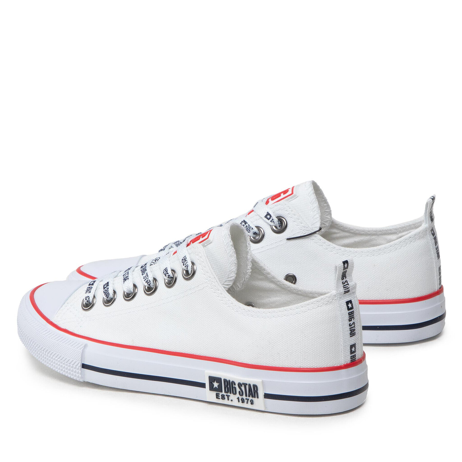 Big Star Shoes Кецове KK274101 Бял - Pepit.bg