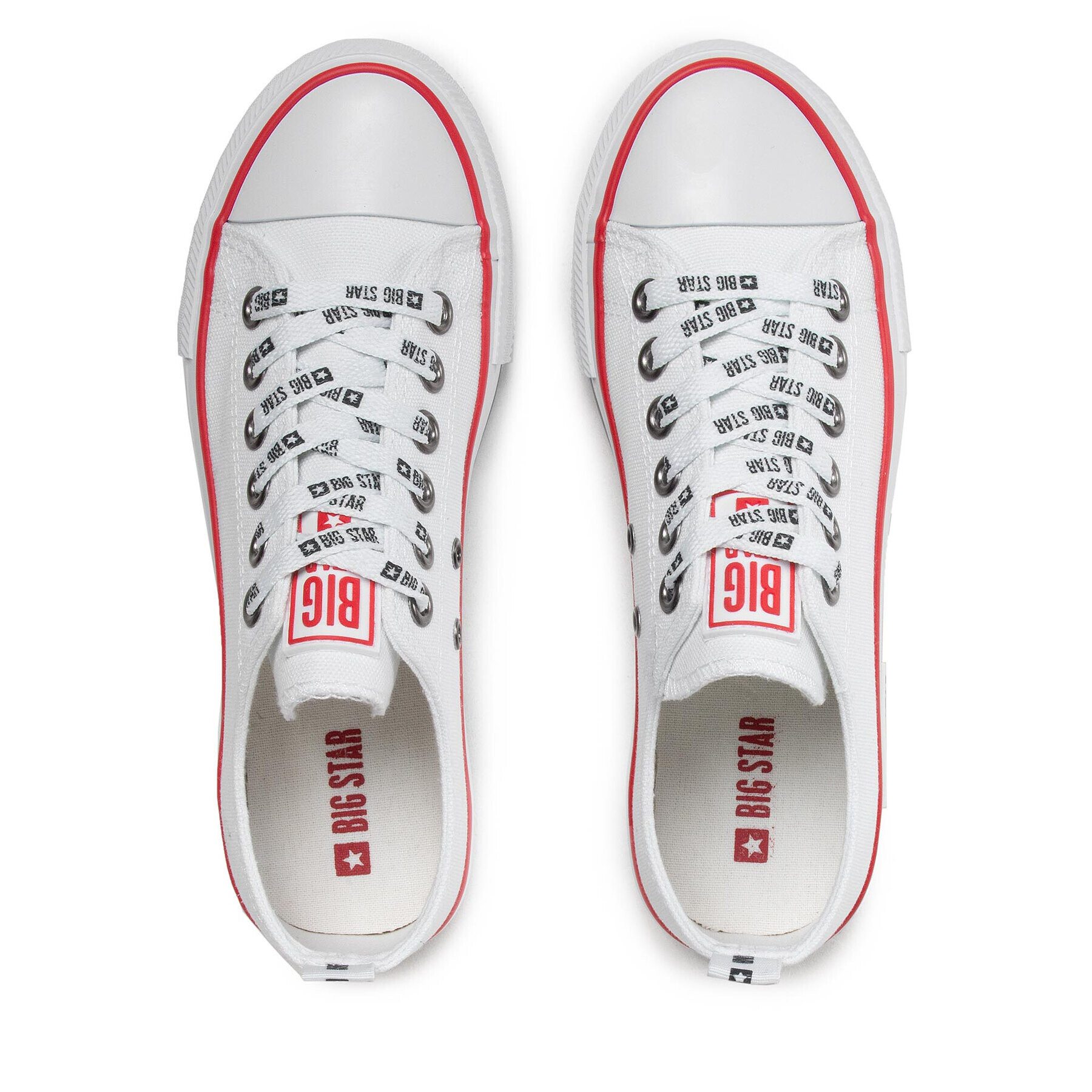 Big Star Shoes Кецове KK274101 Бял - Pepit.bg