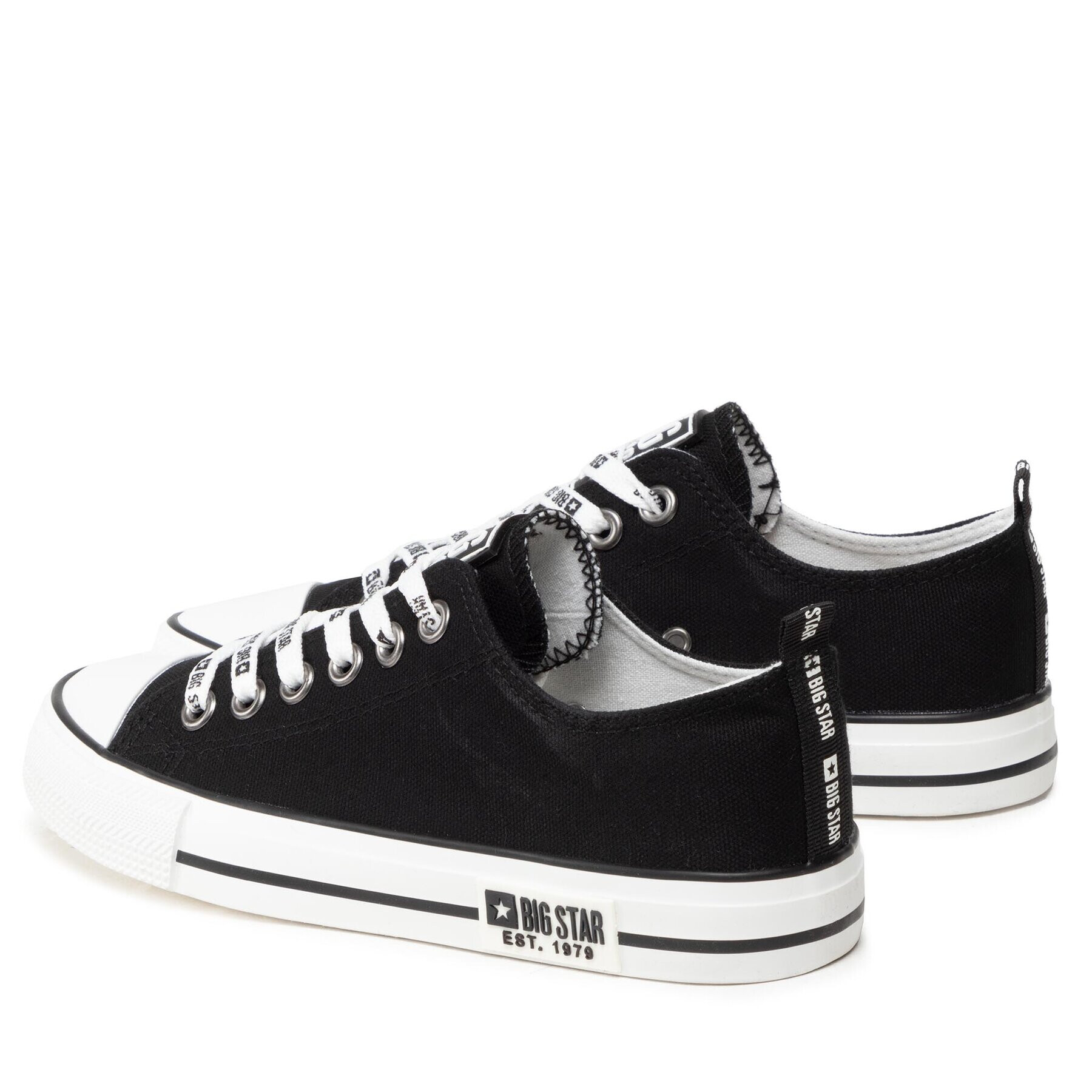 Big Star Shoes Кецове KK274102 Черен - Pepit.bg