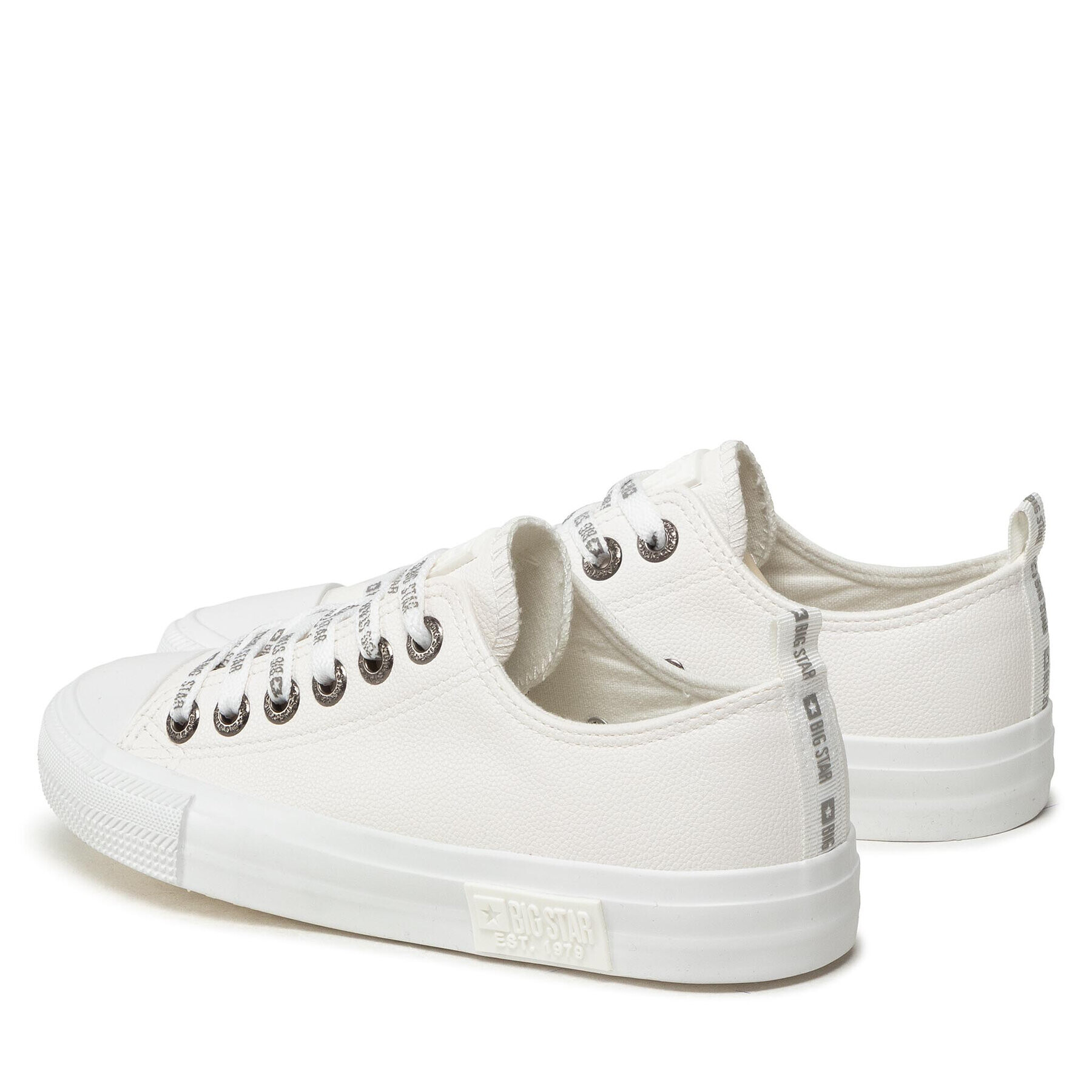 Big Star Shoes Кецове KK274105 Бял - Pepit.bg