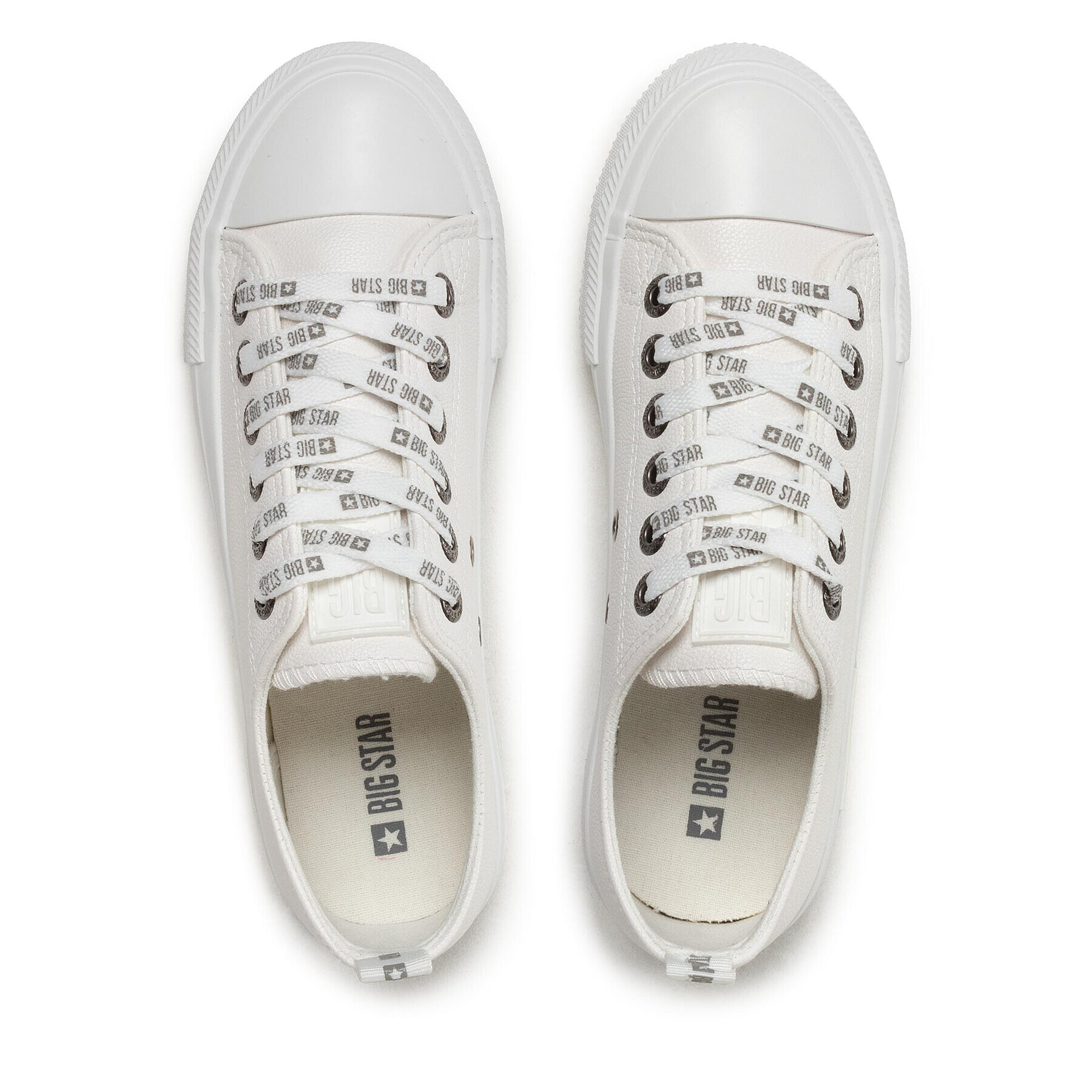 Big Star Shoes Кецове KK274105 Бял - Pepit.bg
