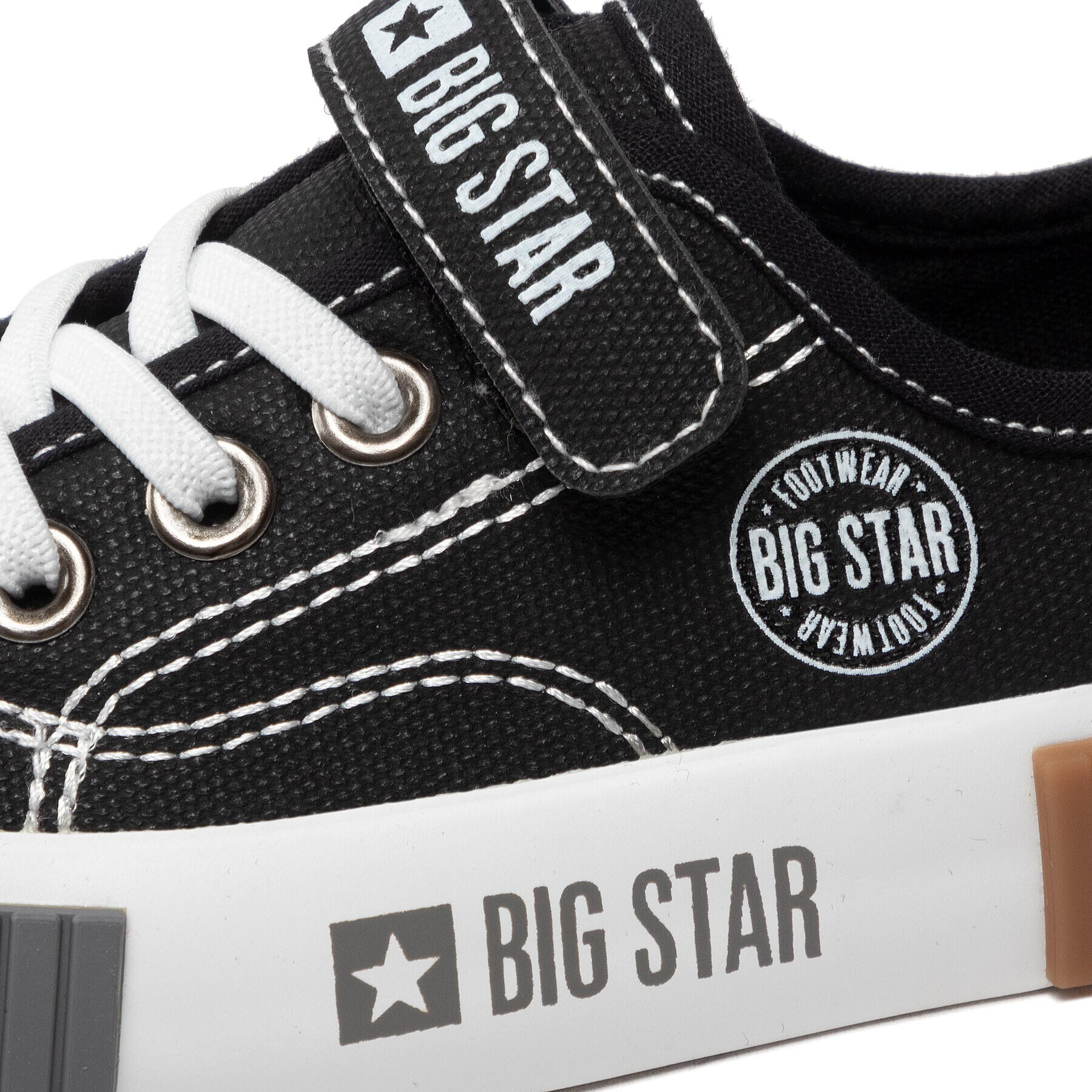 Big Star Shoes Кецове KK374010 Черен - Pepit.bg