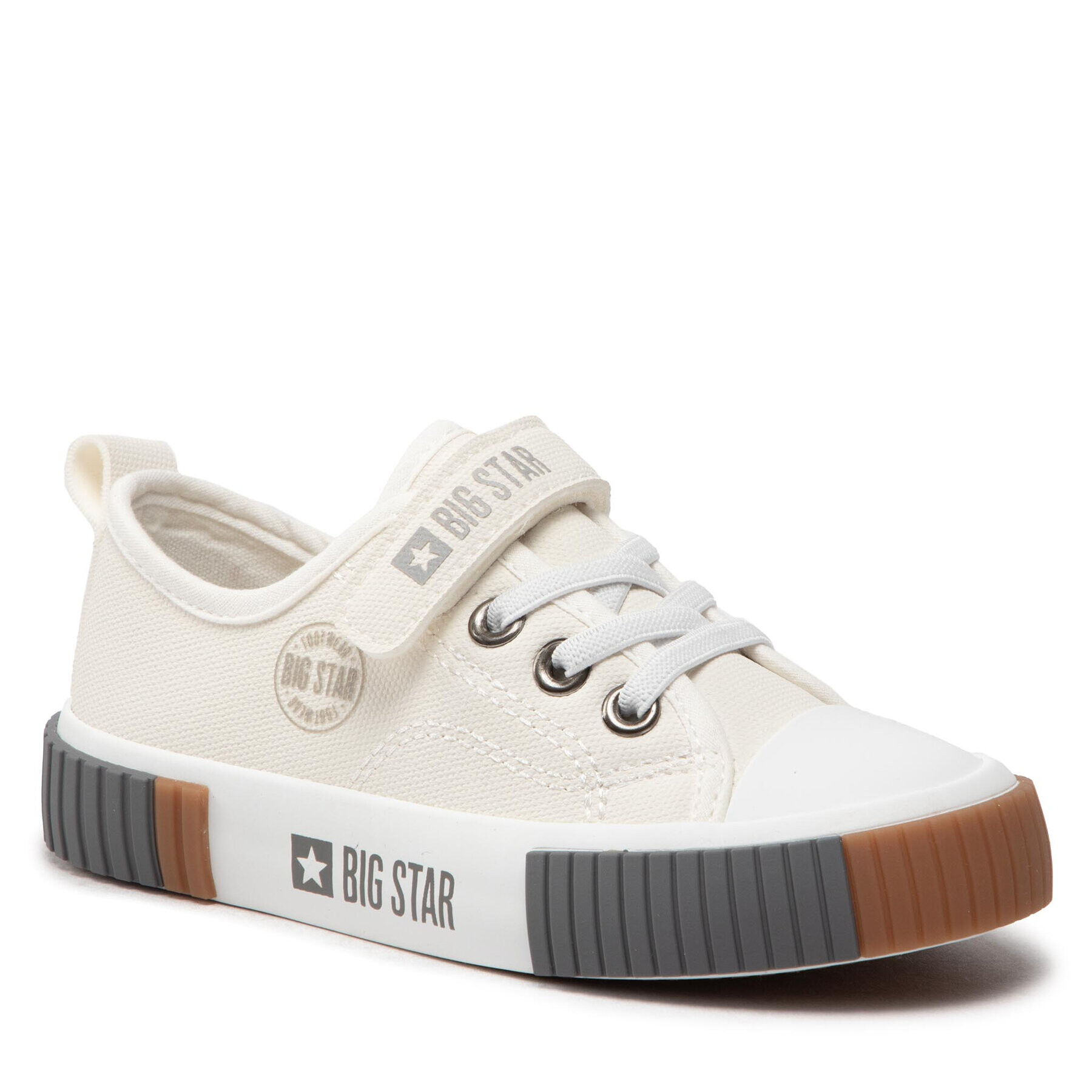 Big Star Shoes Кецове KK374011 Бежов - Pepit.bg