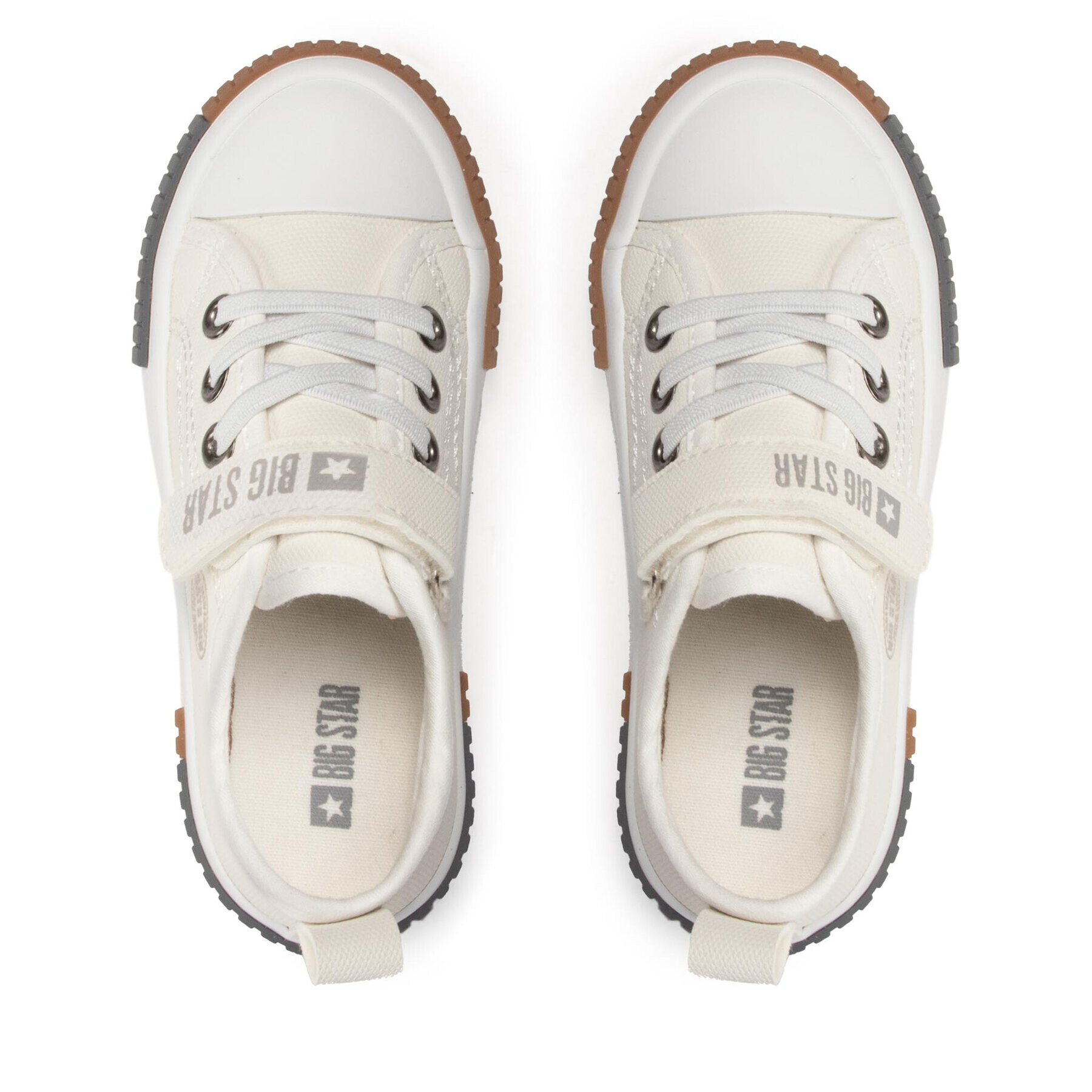 Big Star Shoes Кецове KK374011 Бежов - Pepit.bg