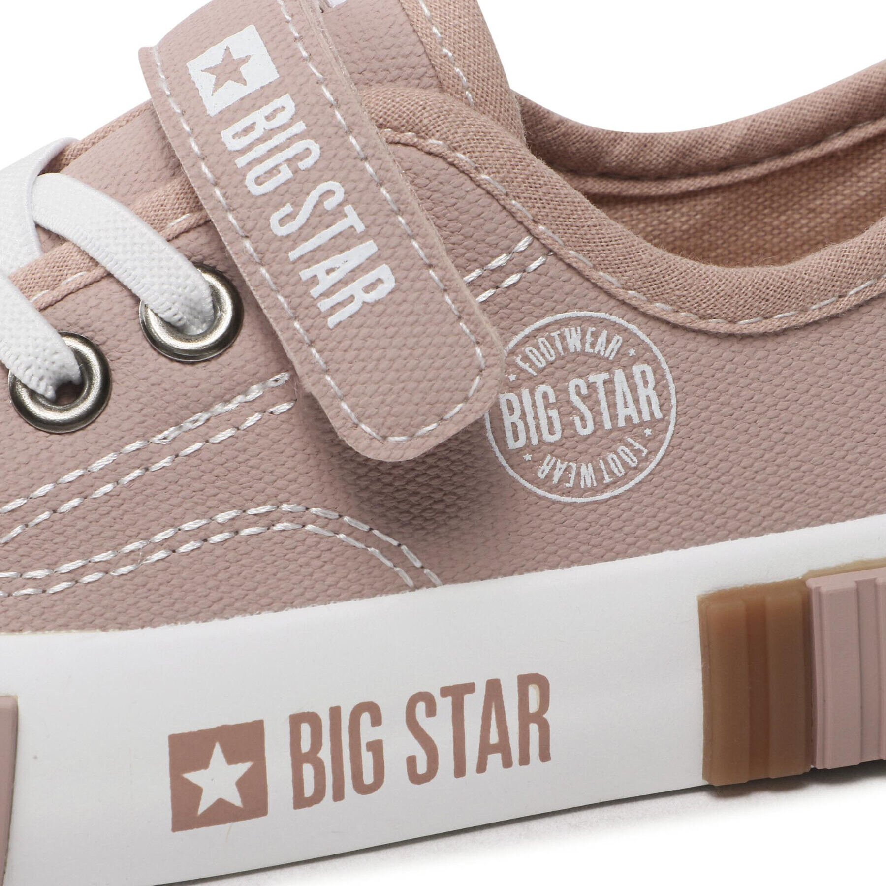 Big Star Shoes Кецове KK374012 Розов - Pepit.bg