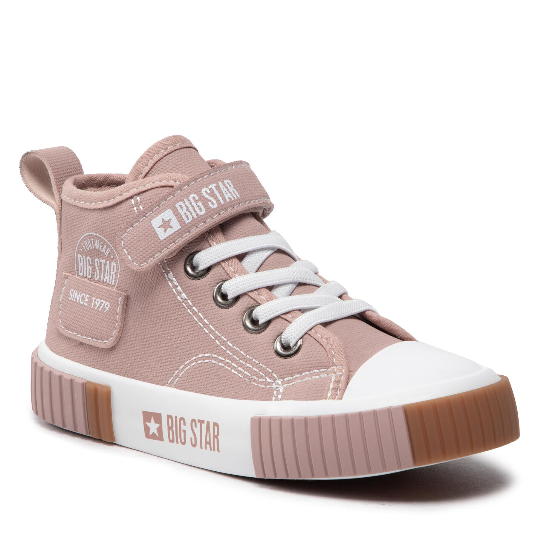 Big Star Shoes Кецове KK374016 Розов - Pepit.bg