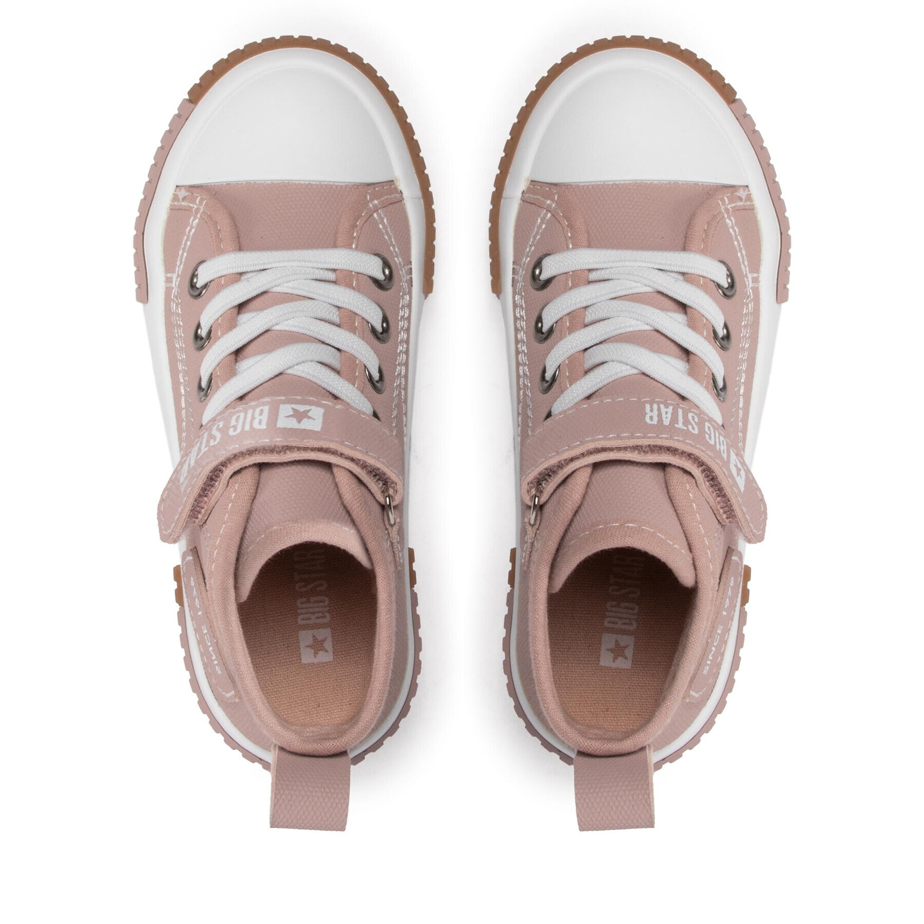 Big Star Shoes Кецове KK374016 Розов - Pepit.bg
