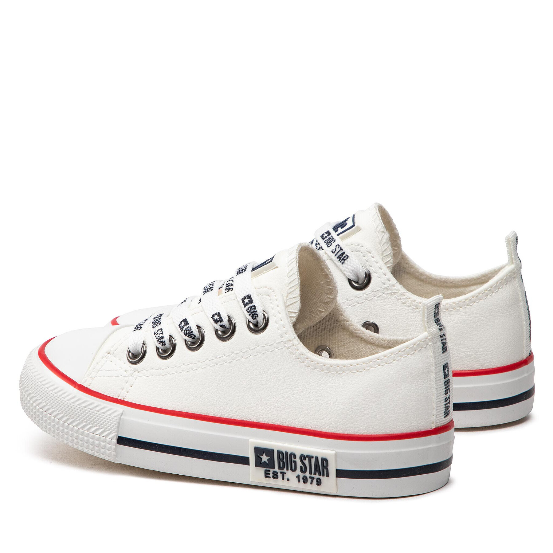 Big Star Shoes Кецове KK374038 Бял - Pepit.bg