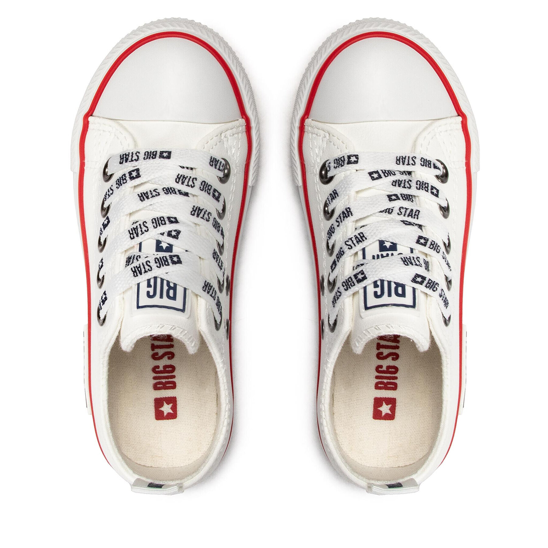 Big Star Shoes Кецове KK374038 Бял - Pepit.bg