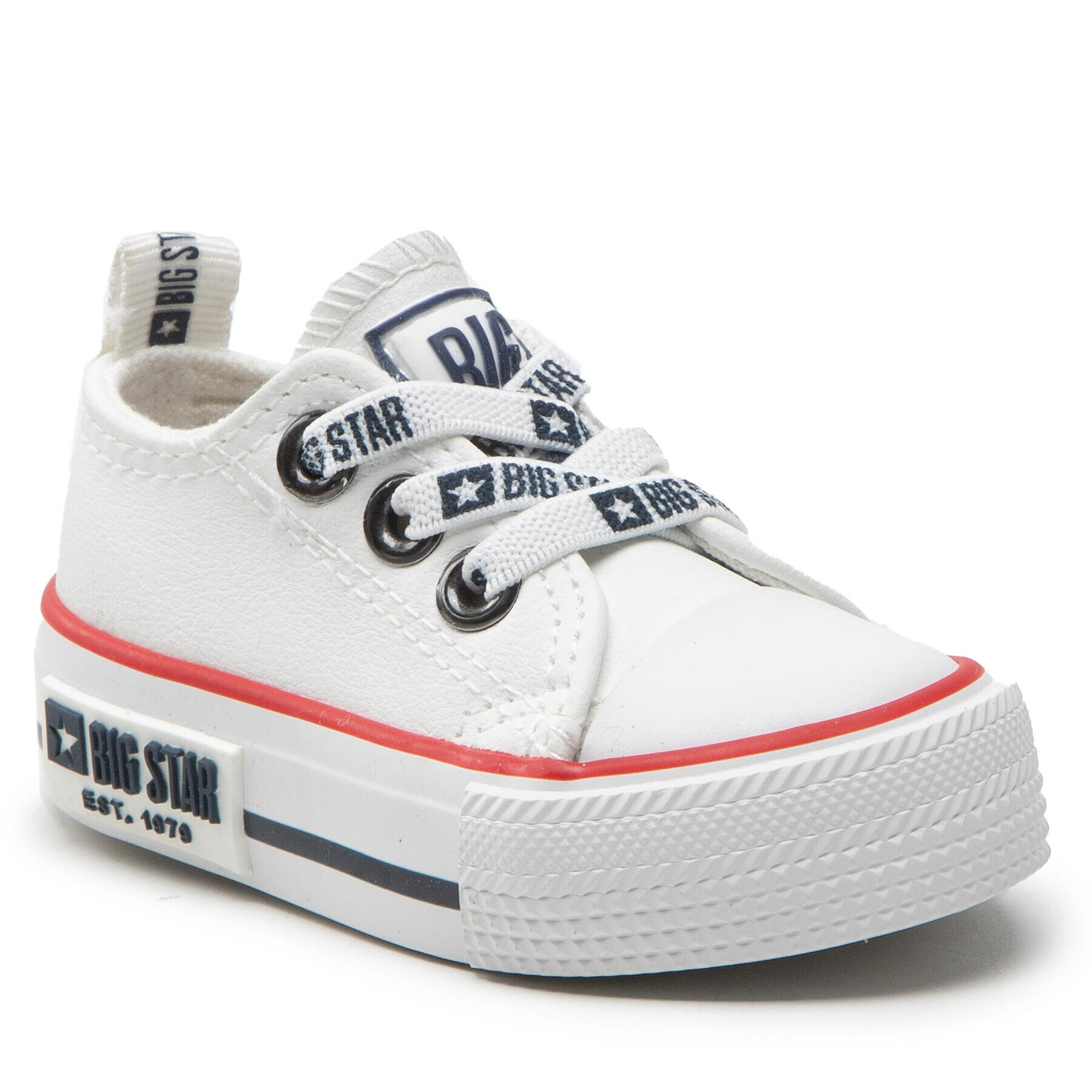 Big Star Shoes Кецове KK374040 Бял - Pepit.bg