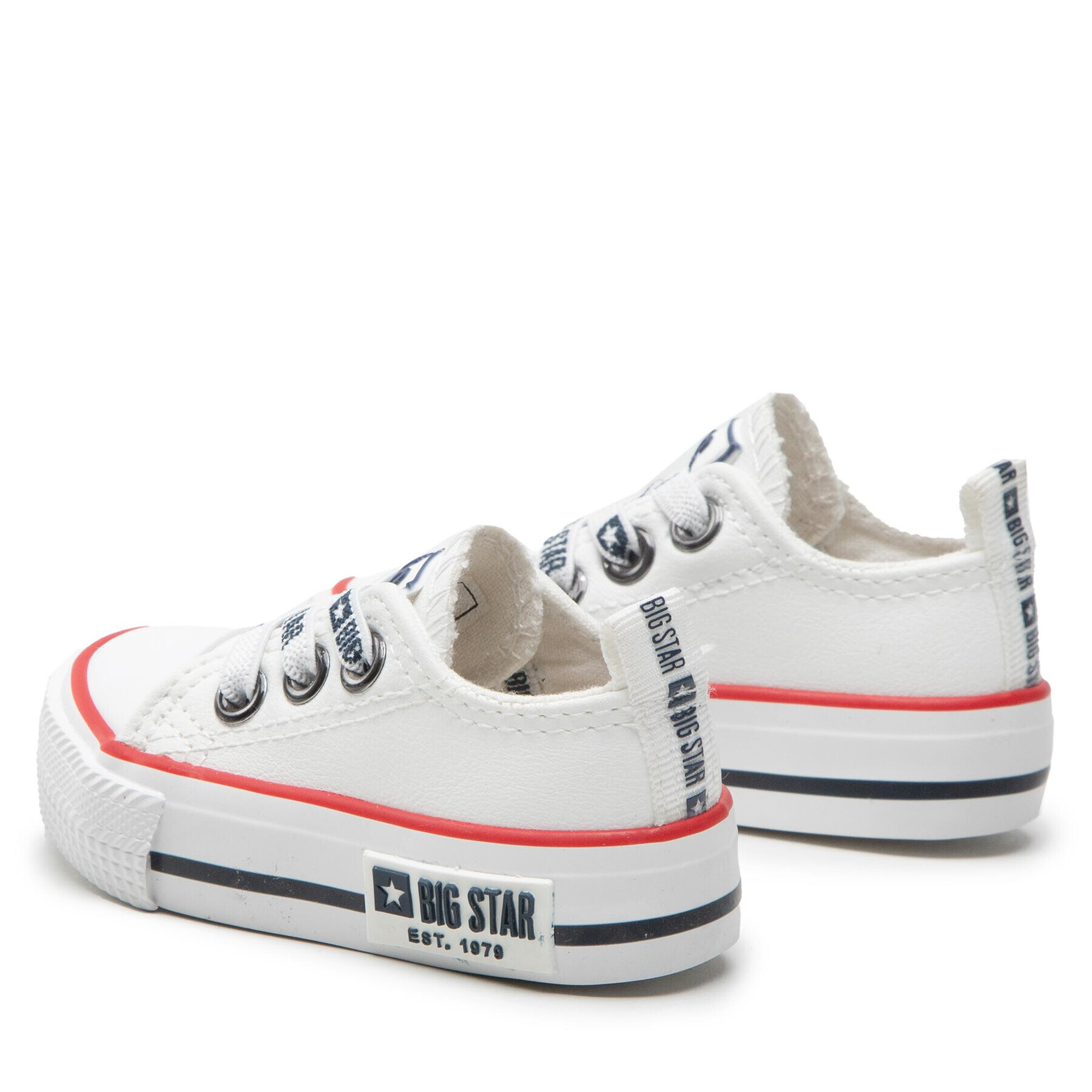 Big Star Shoes Кецове KK374040 Бял - Pepit.bg