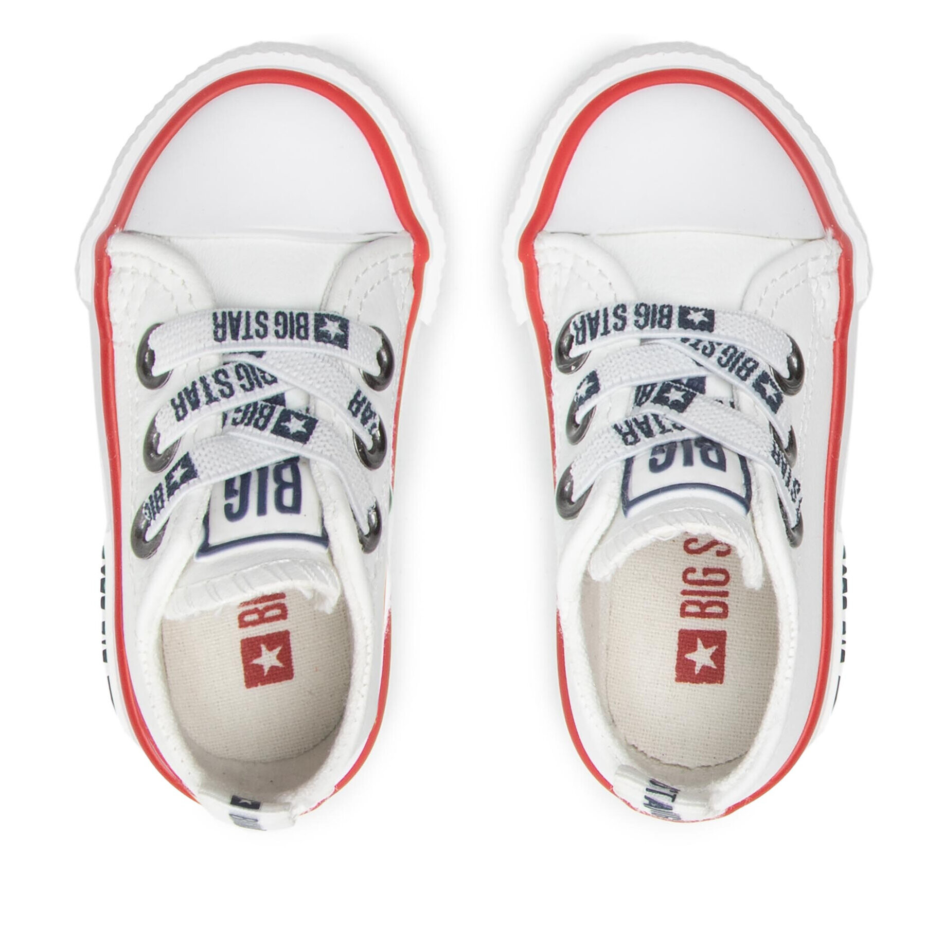 Big Star Shoes Кецове KK374040 Бял - Pepit.bg