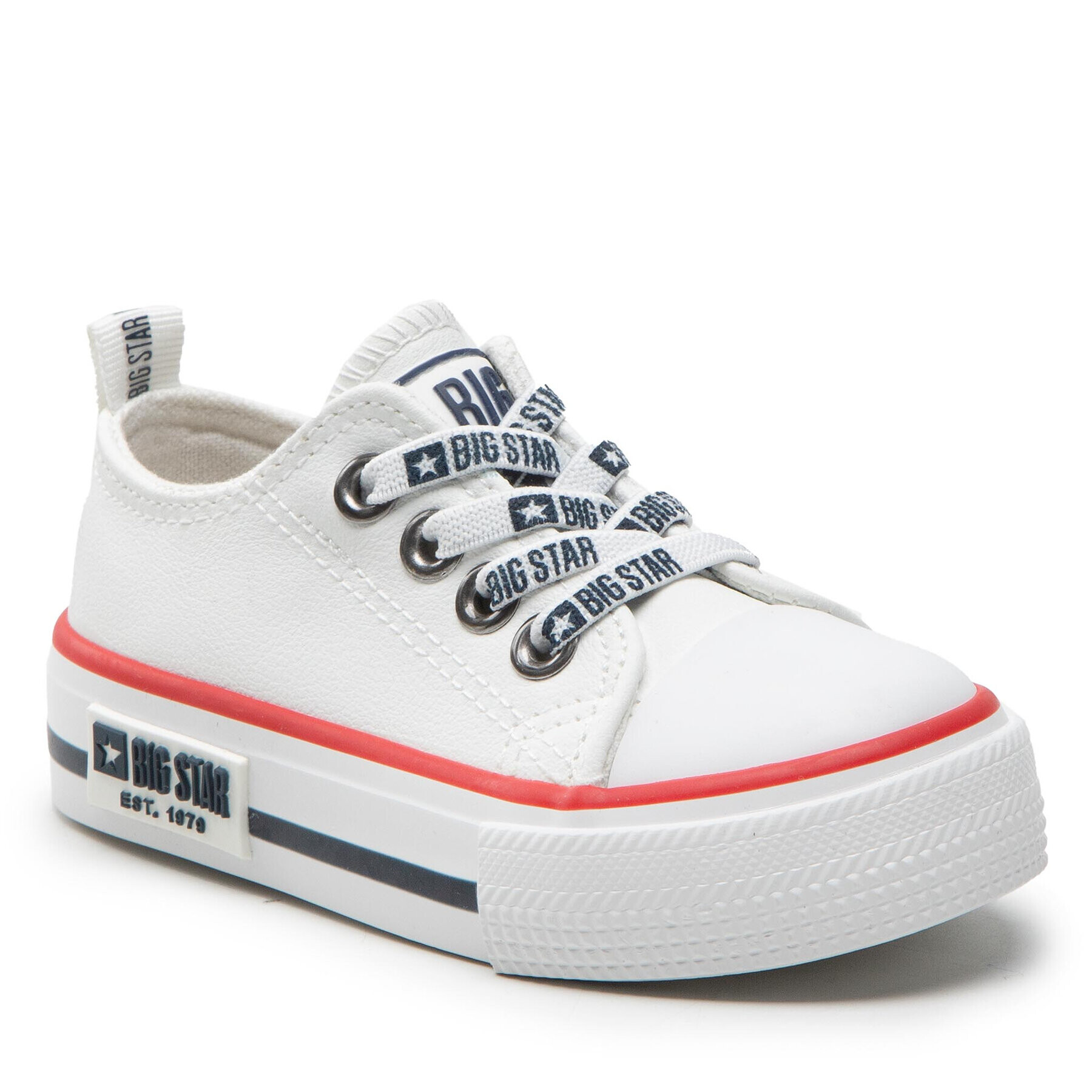Big Star Shoes Кецове KK374042 Бял - Pepit.bg