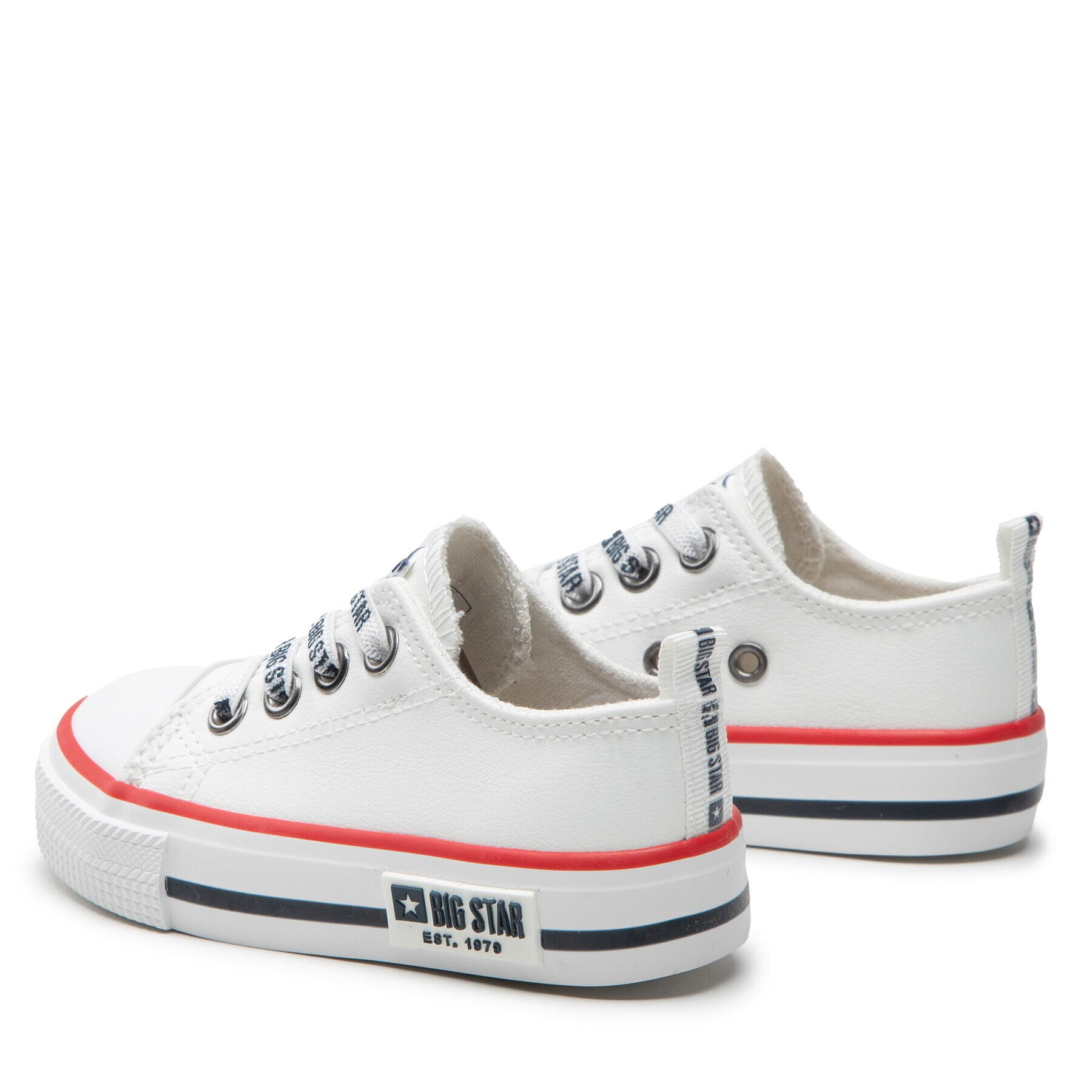 Big Star Shoes Кецове KK374042 Бял - Pepit.bg