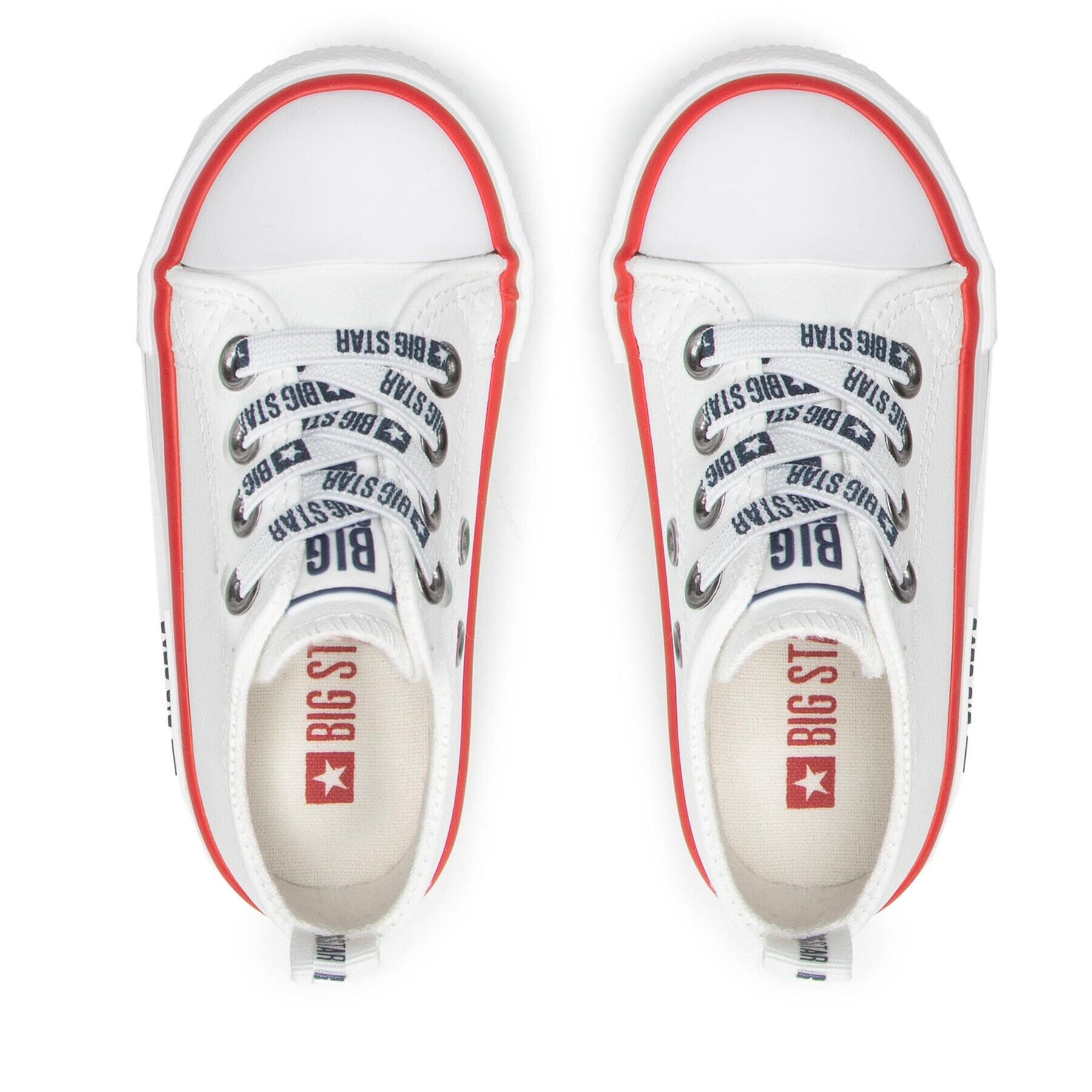 Big Star Shoes Кецове KK374042 Бял - Pepit.bg