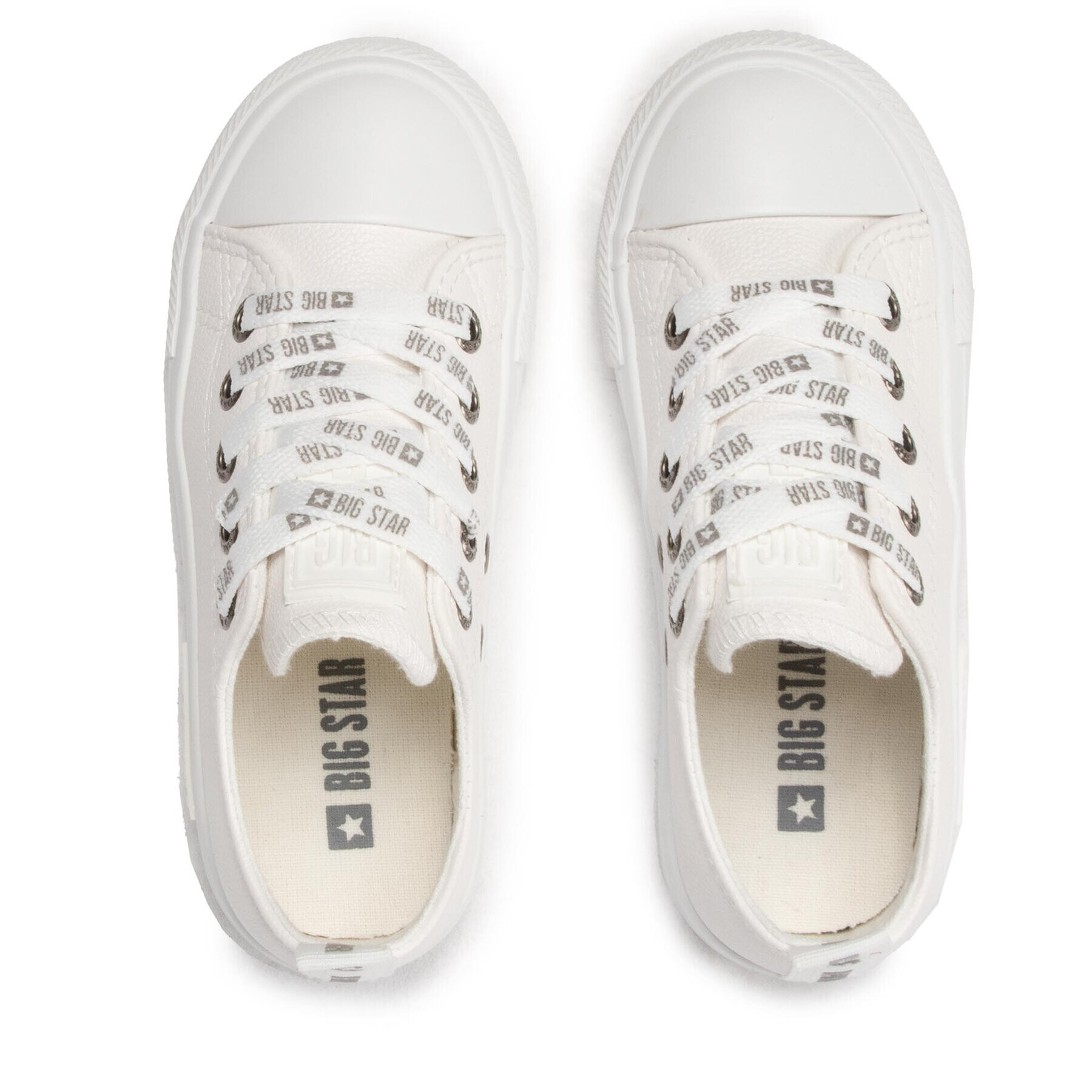 Big Star Shoes Кецове KK374056 Бял - Pepit.bg