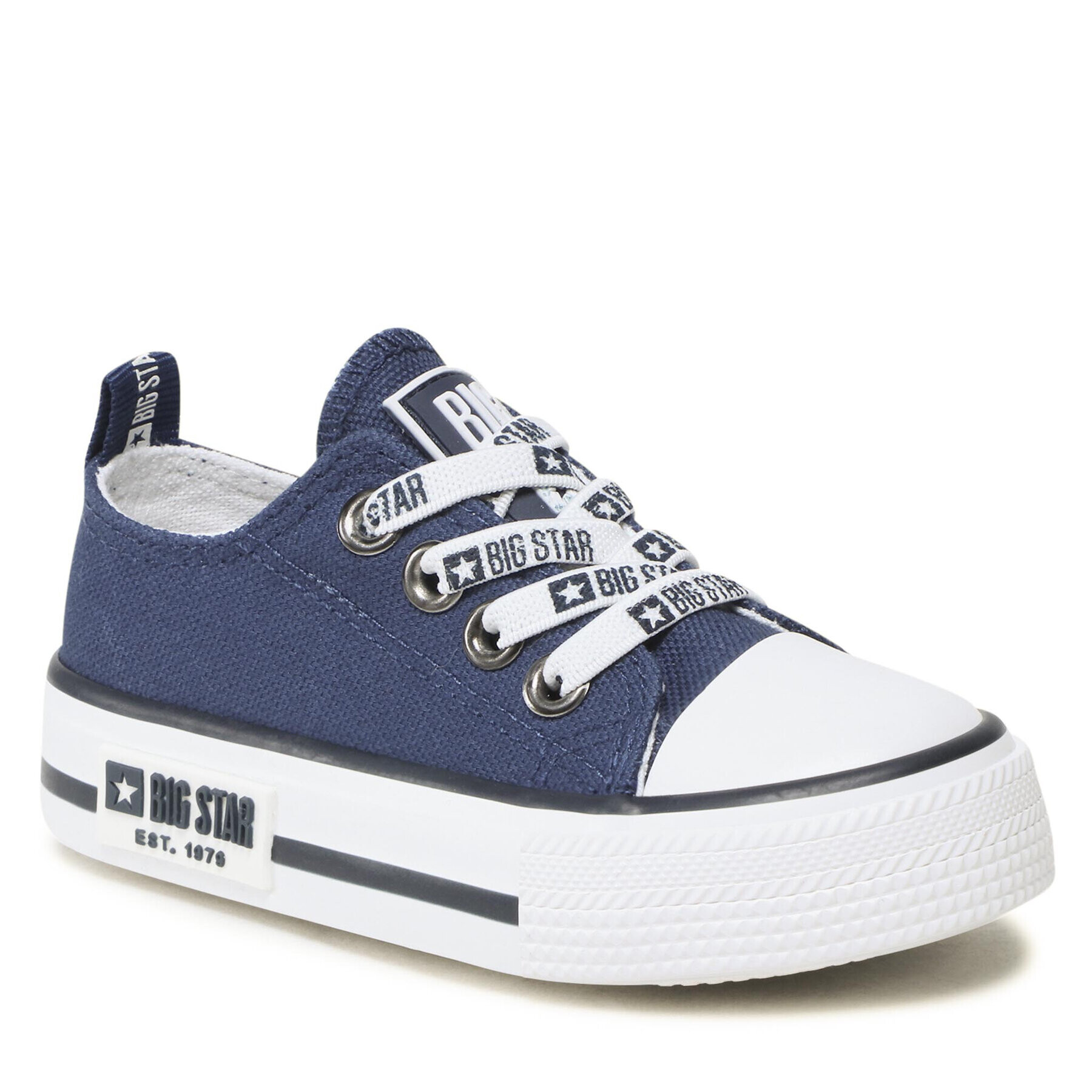 Big Star Shoes Кецове KK374070 Тъмносин - Pepit.bg