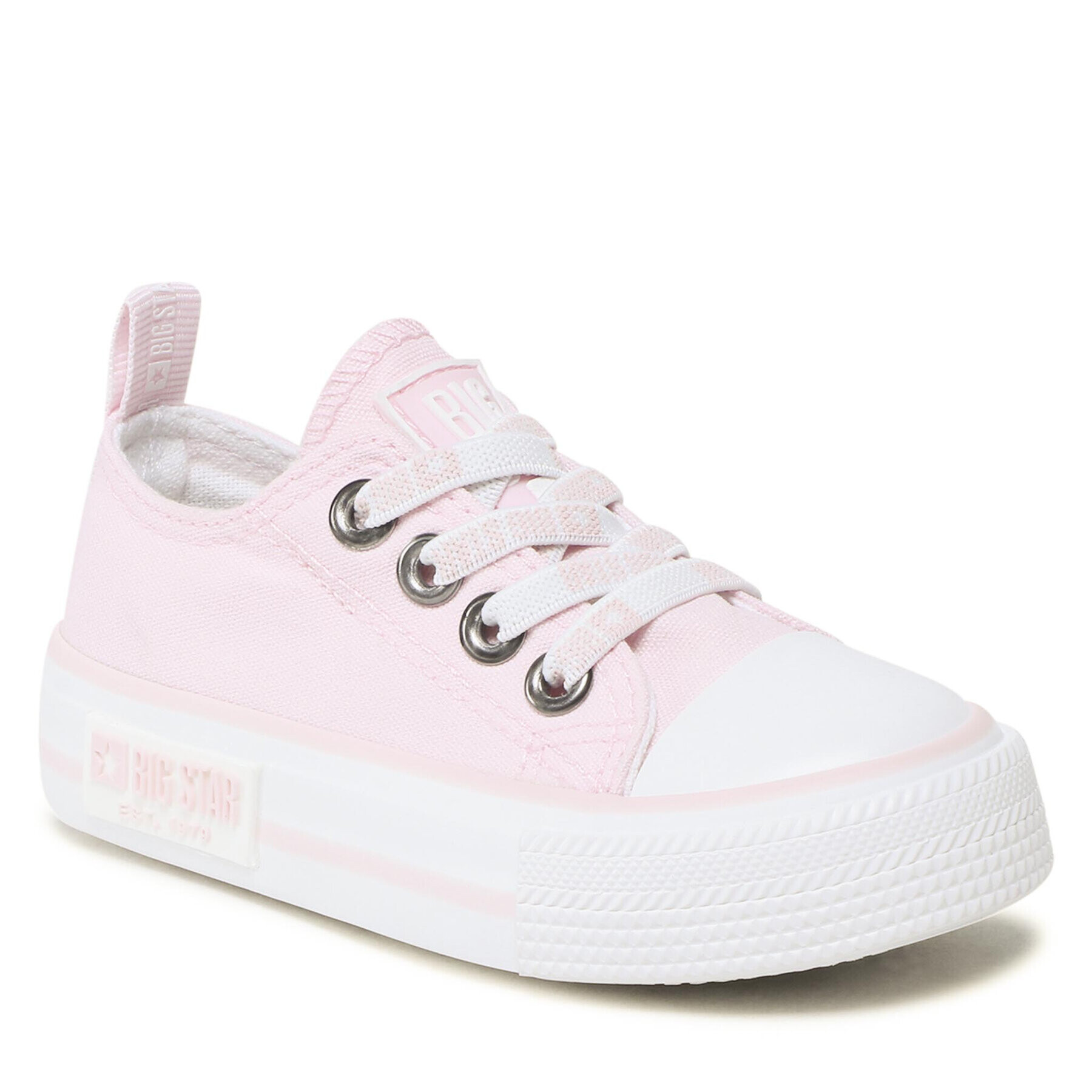 Big Star Shoes Кецове KK374072 Розов - Pepit.bg