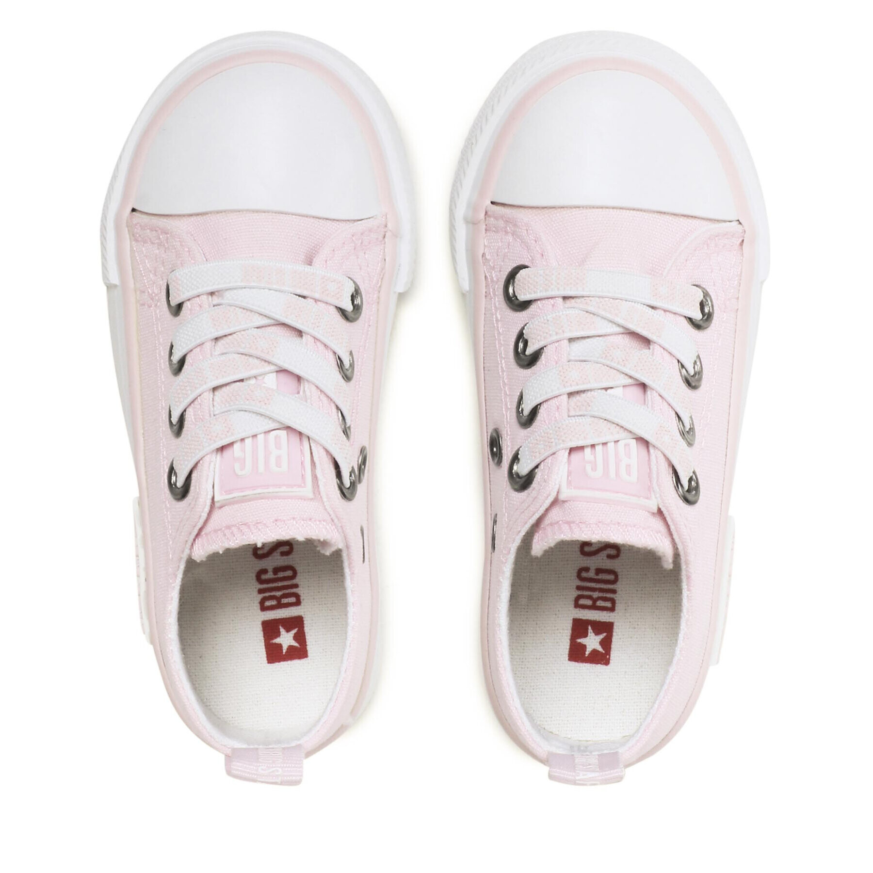 Big Star Shoes Кецове KK374072 Розов - Pepit.bg