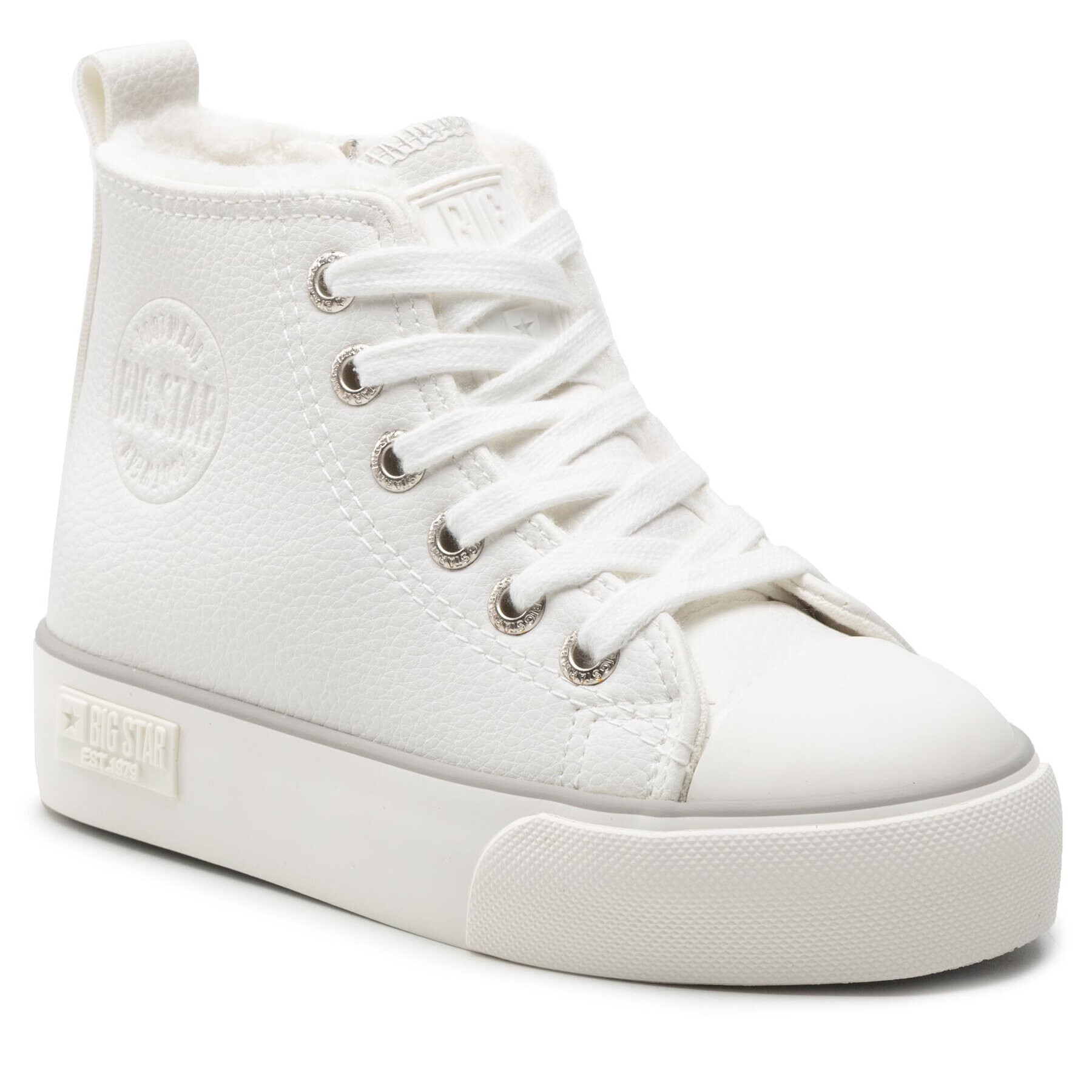 Big Star Shoes Кецове KK374227 Бял - Pepit.bg