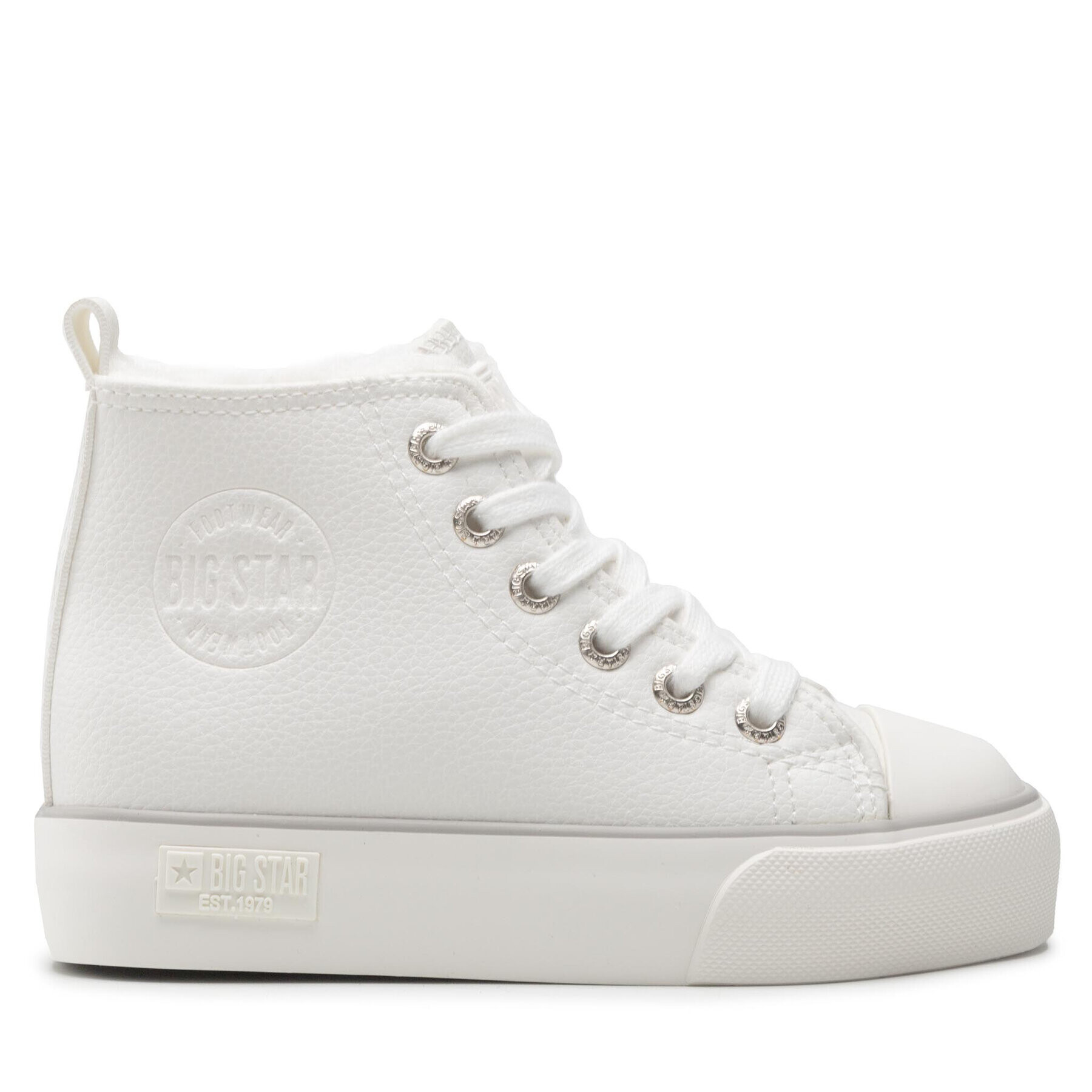 Big Star Shoes Кецове KK374227 Бял - Pepit.bg