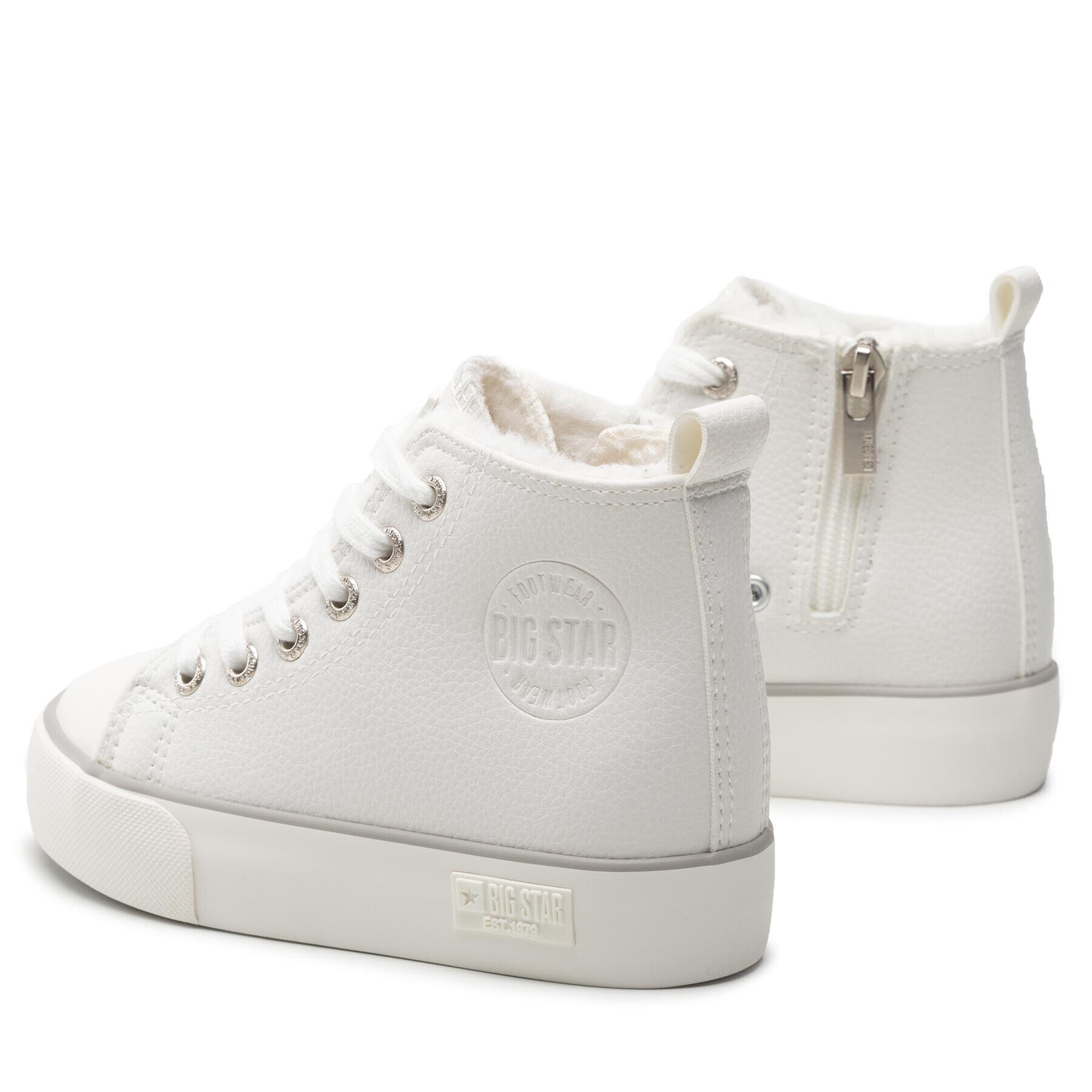Big Star Shoes Кецове KK374227 Бял - Pepit.bg