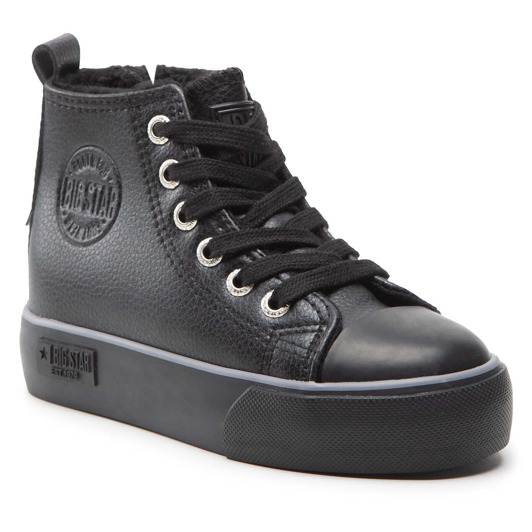 Big Star Shoes Кецове KK374228 Черен - Pepit.bg