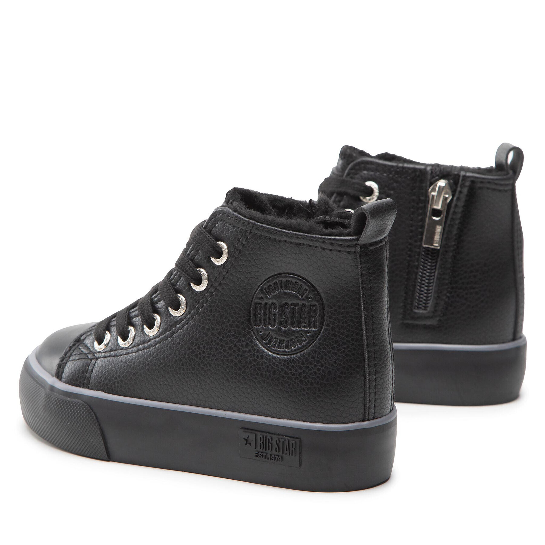 Big Star Shoes Кецове KK374228 Черен - Pepit.bg