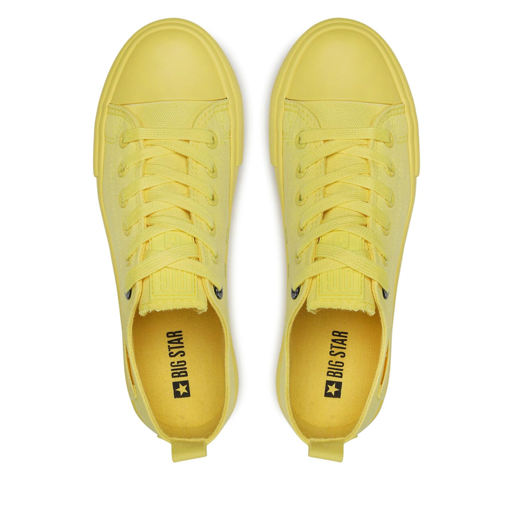 Big Star Shoes Кецове LL274026 Жълт - Pepit.bg