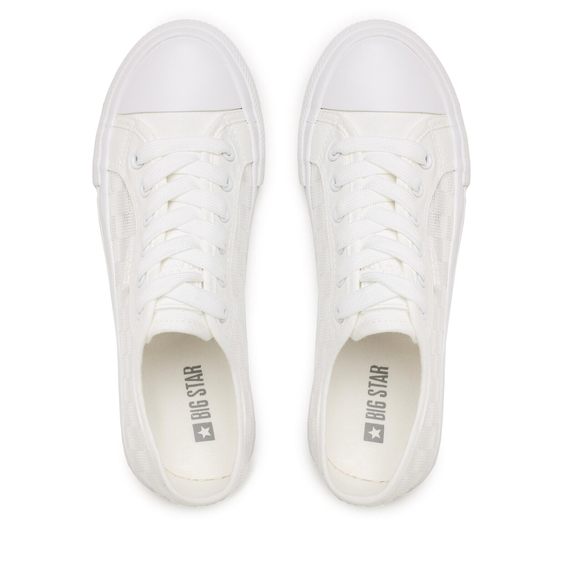 Big Star Shoes Кецове LL274071 Бял - Pepit.bg
