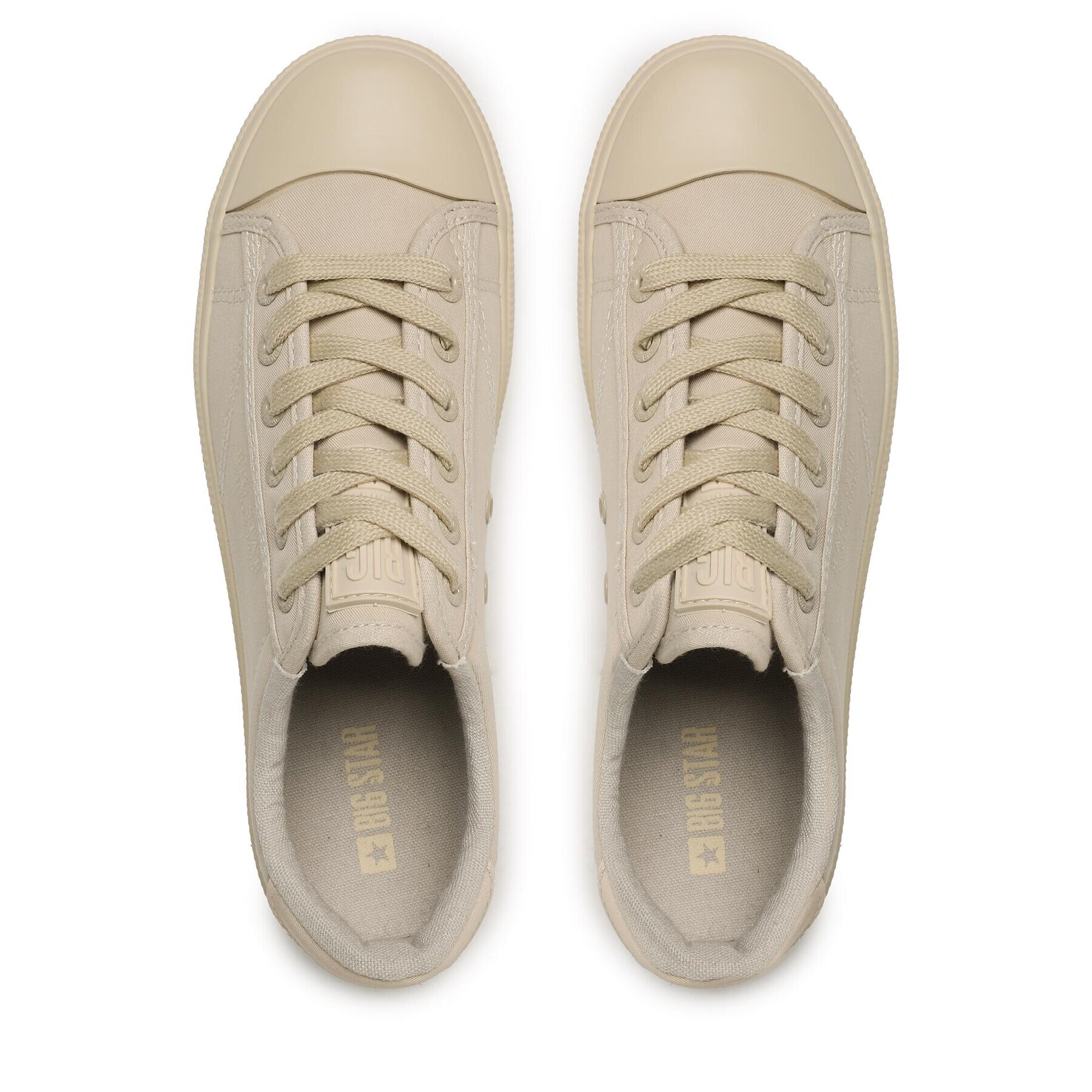 Big Star Shoes Кецове LL274094 Бежов - Pepit.bg