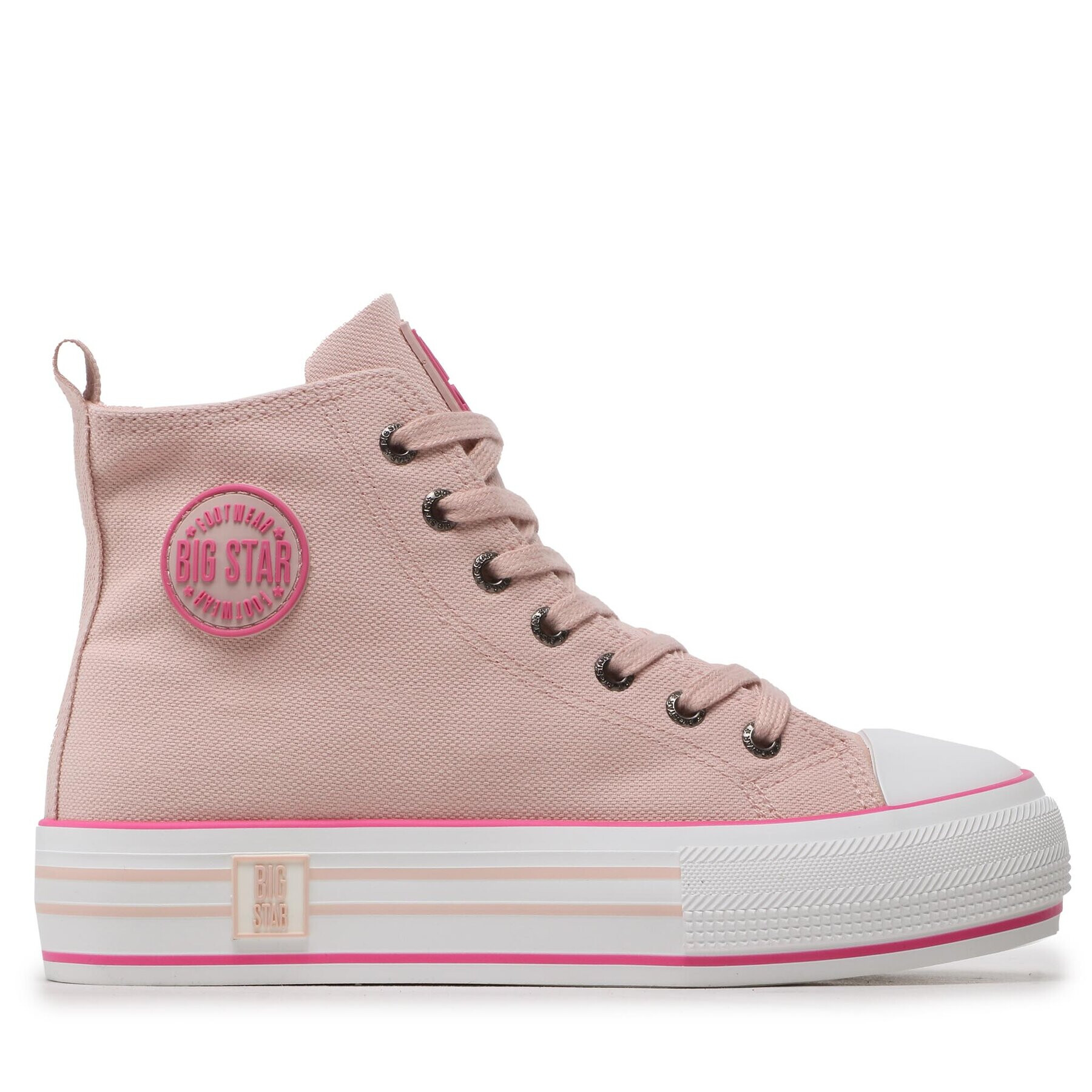 Big Star Shoes Кецове LL274186 Розов - Pepit.bg