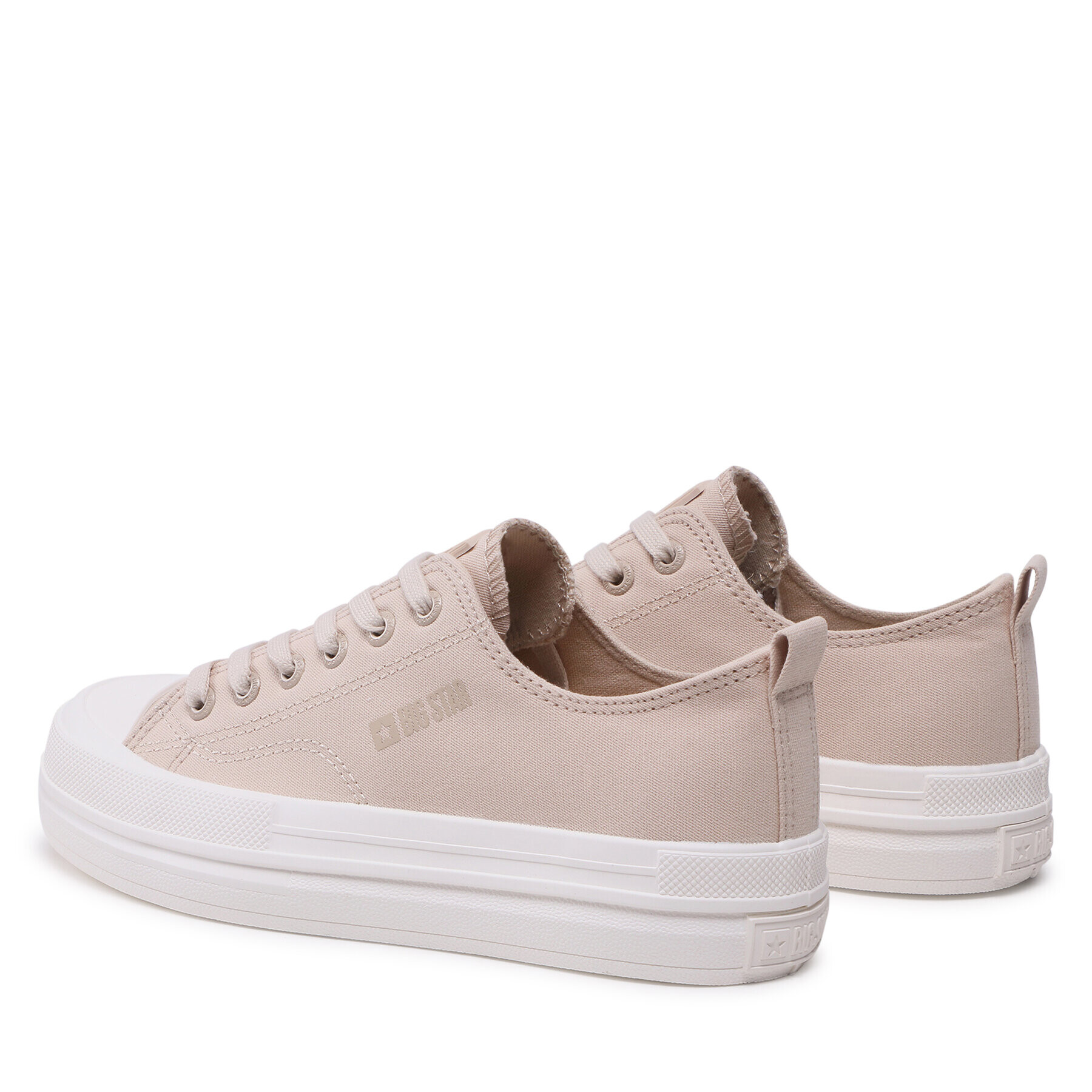 Big Star Shoes Кецове LL274969 Бежов - Pepit.bg