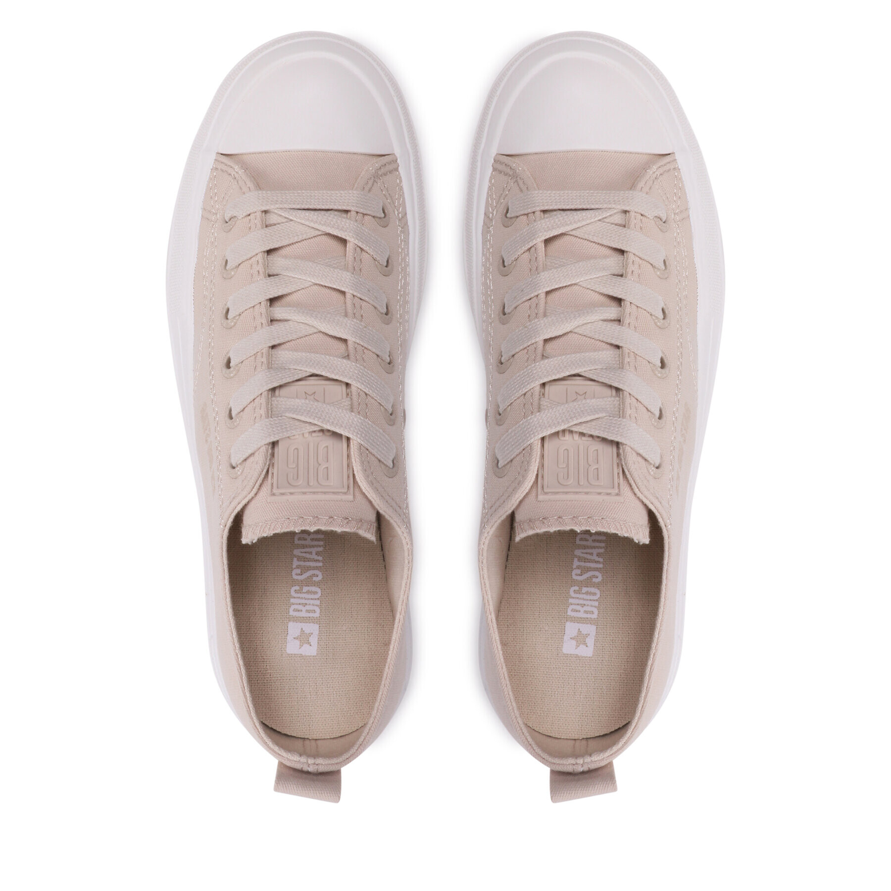 Big Star Shoes Кецове LL274969 Бежов - Pepit.bg