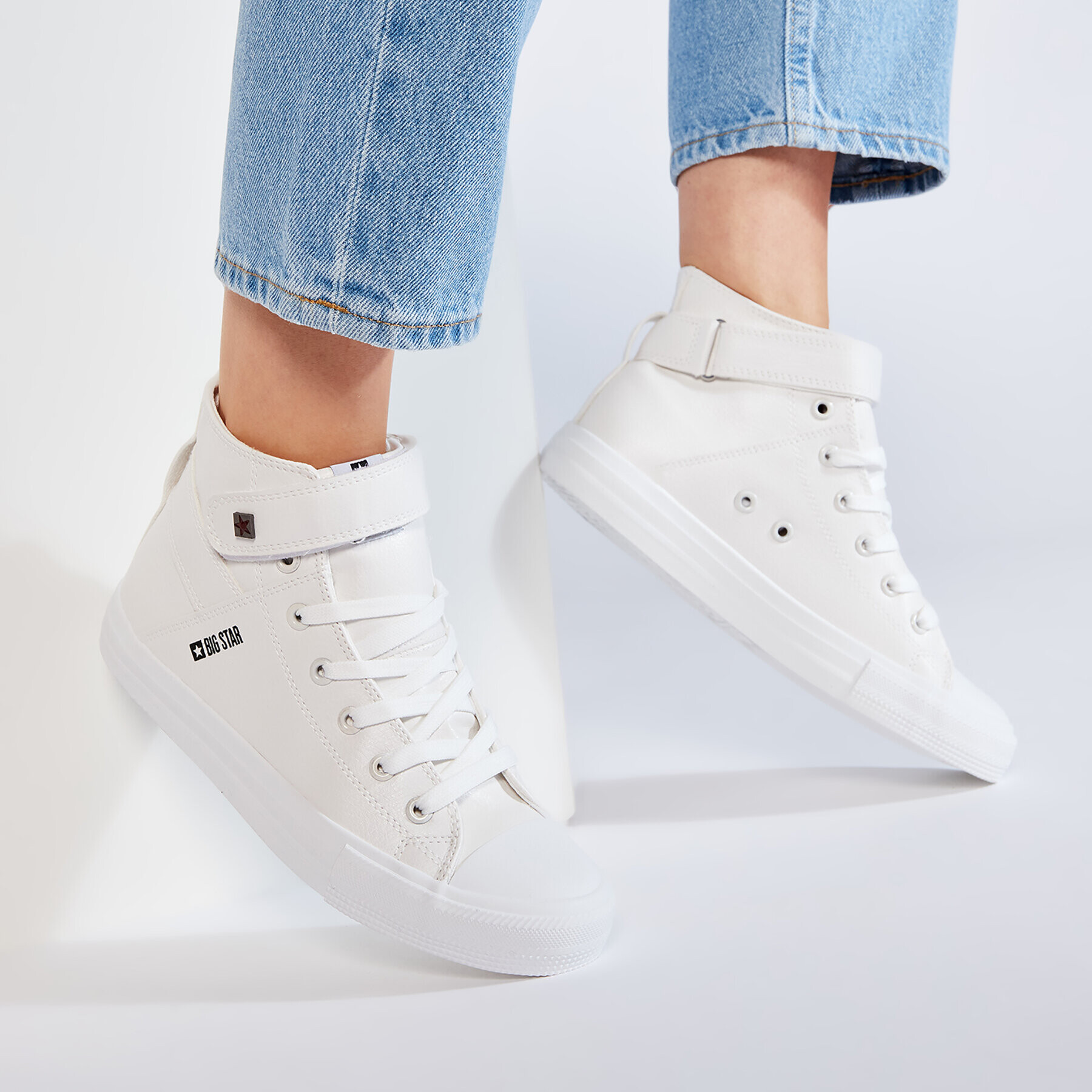 Big Star Shoes Кецове V274541 Бял - Pepit.bg