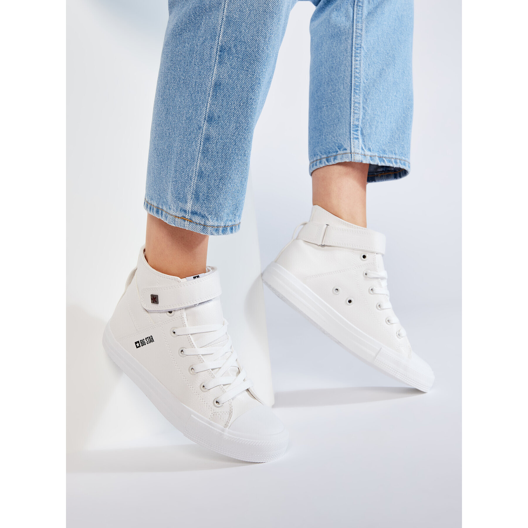 Big Star Shoes Кецове V274541 Бял - Pepit.bg