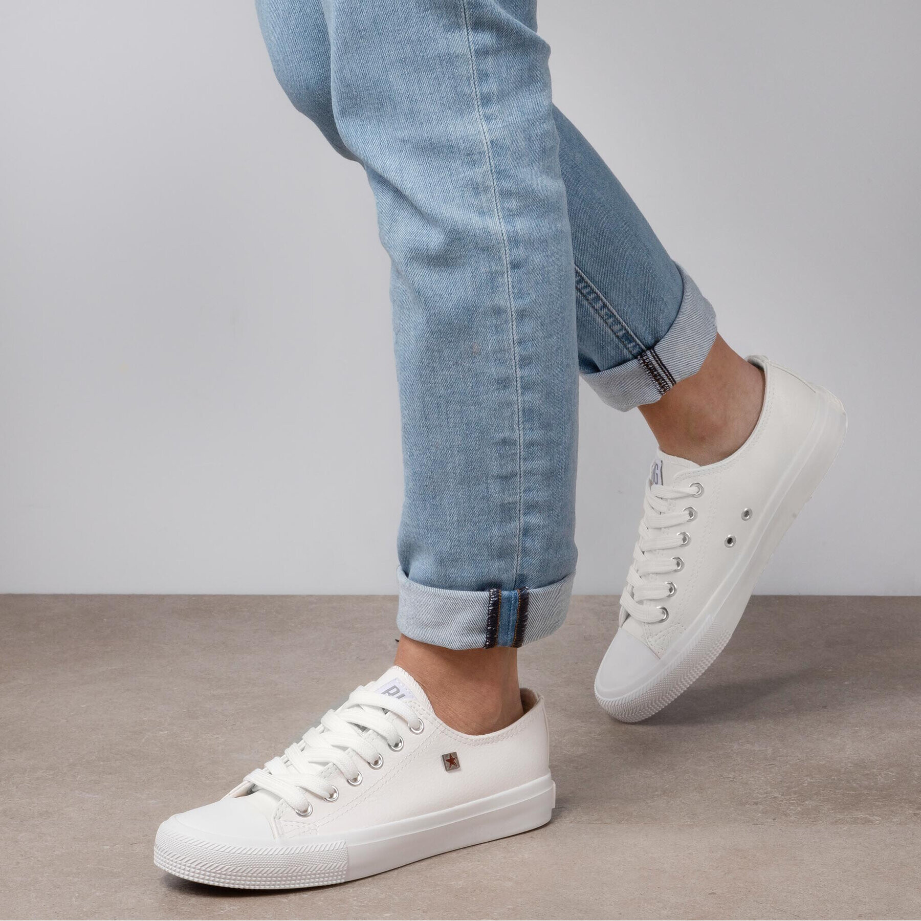 Big Star Shoes Кецове V274869 Бял - Pepit.bg
