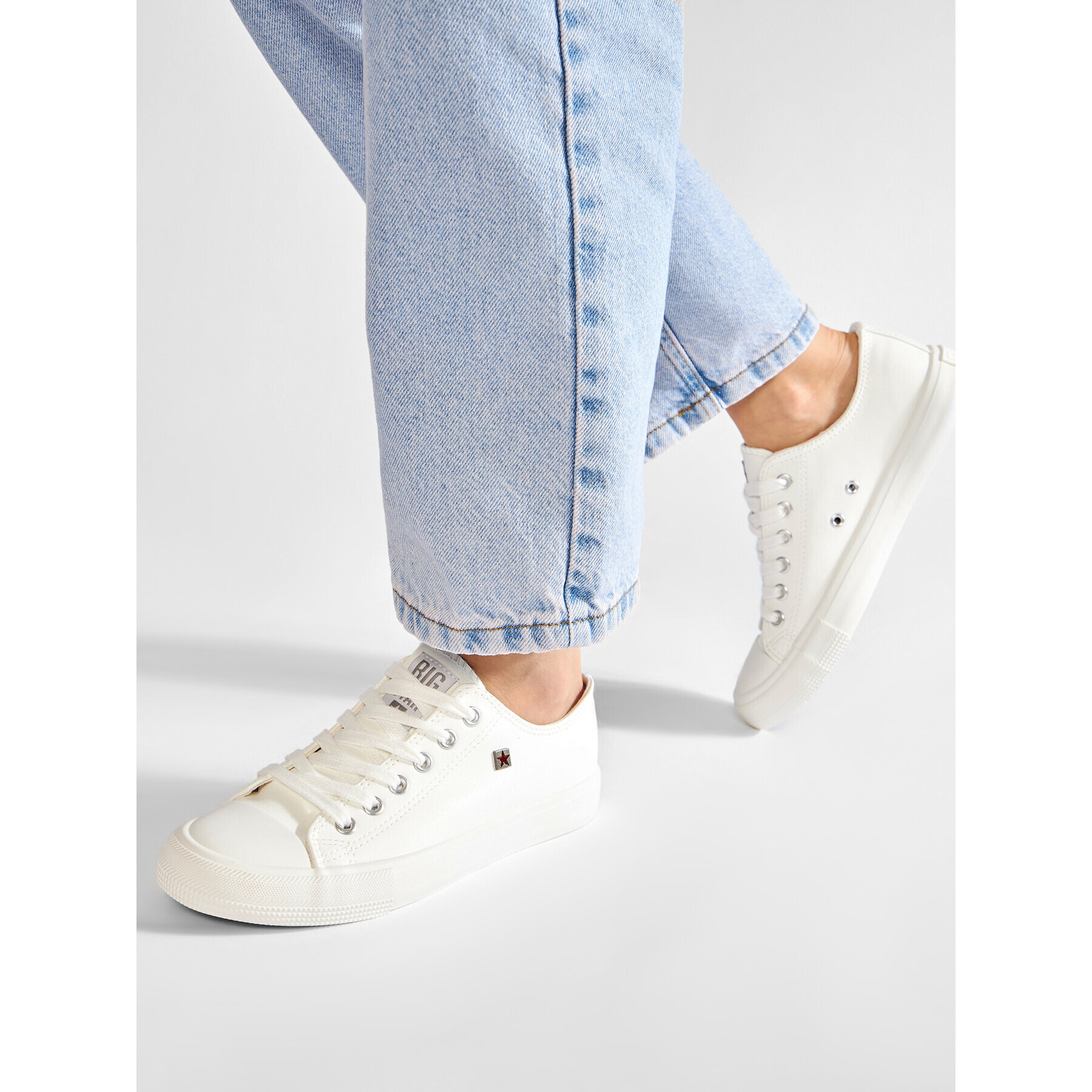 Big Star Shoes Кецове V274869 Бял - Pepit.bg