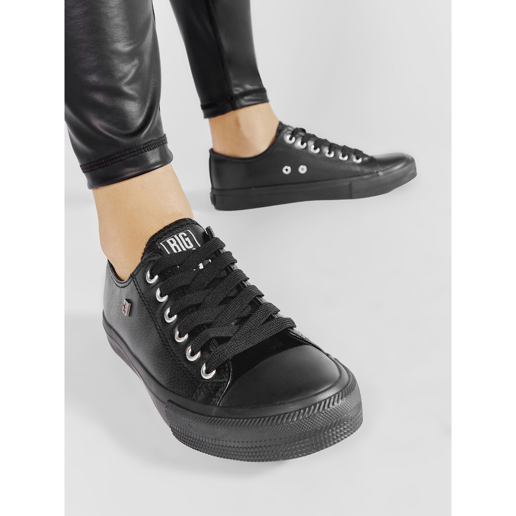 Big Star Shoes Кецове V274871 Черен - Pepit.bg