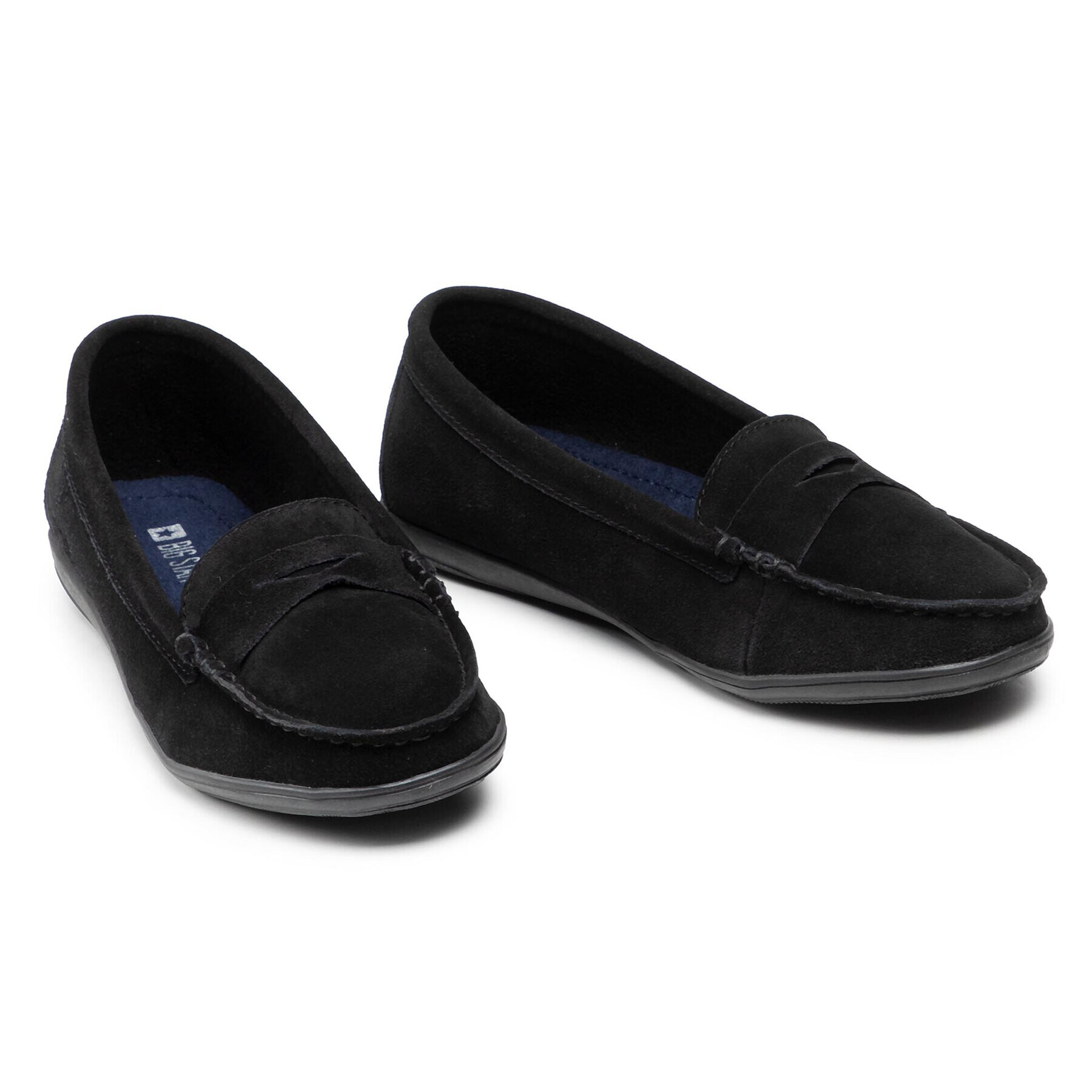 Big Star Shoes Мокасини HH274662 Черен - Pepit.bg