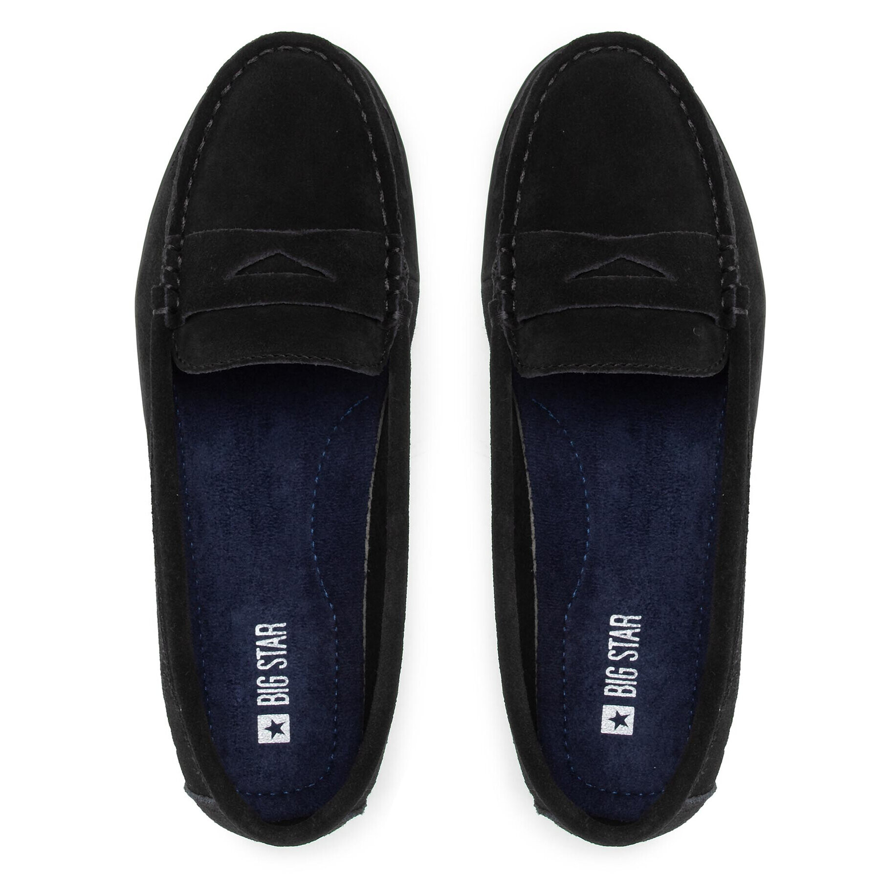 Big Star Shoes Мокасини HH274662 Черен - Pepit.bg