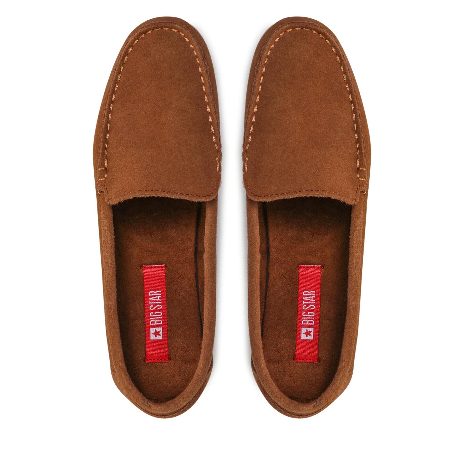 Big Star Shoes Мокасини JJ274660 Кафяв - Pepit.bg